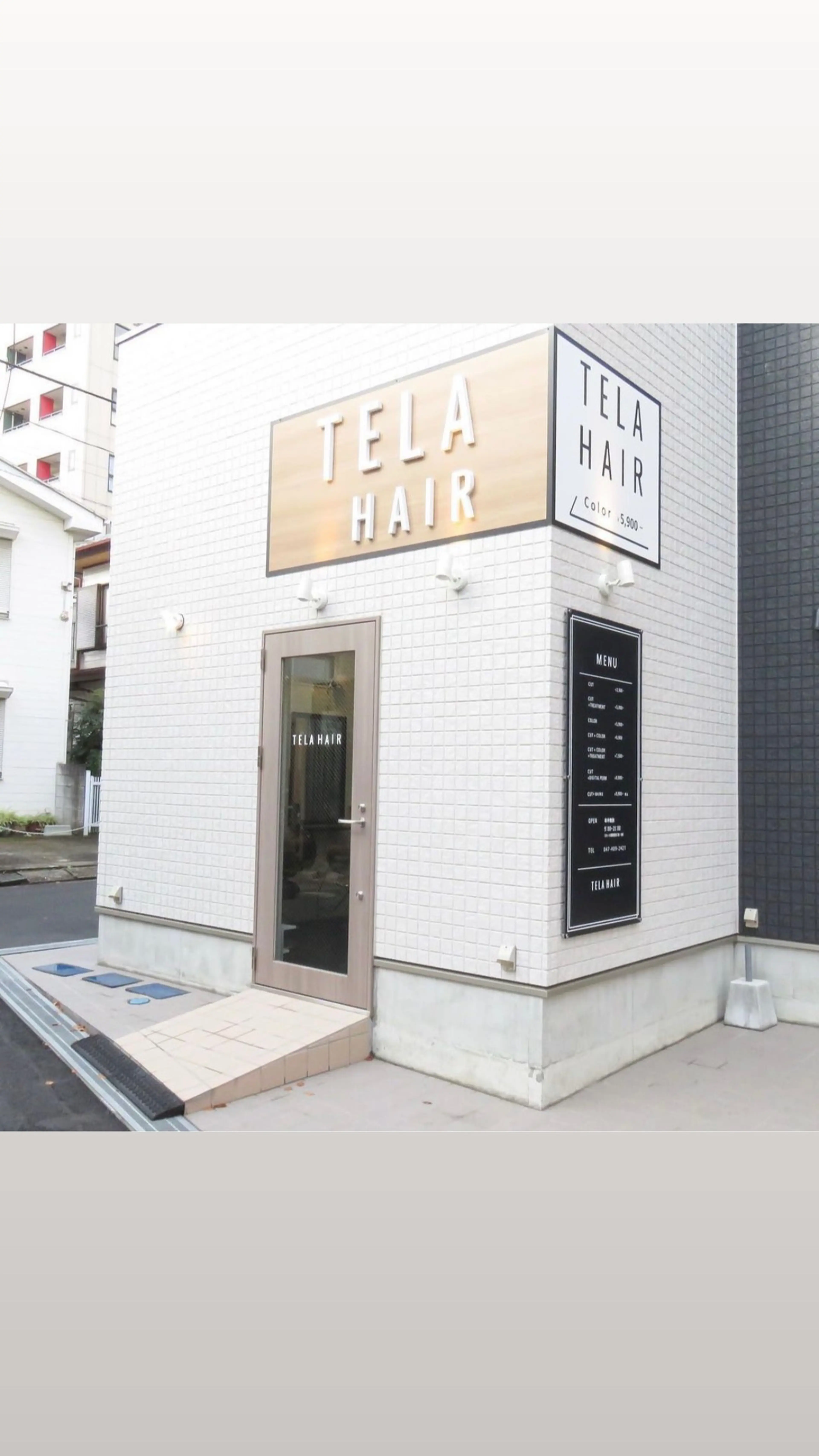 TELA HAIR　船橋店の内観・外観2