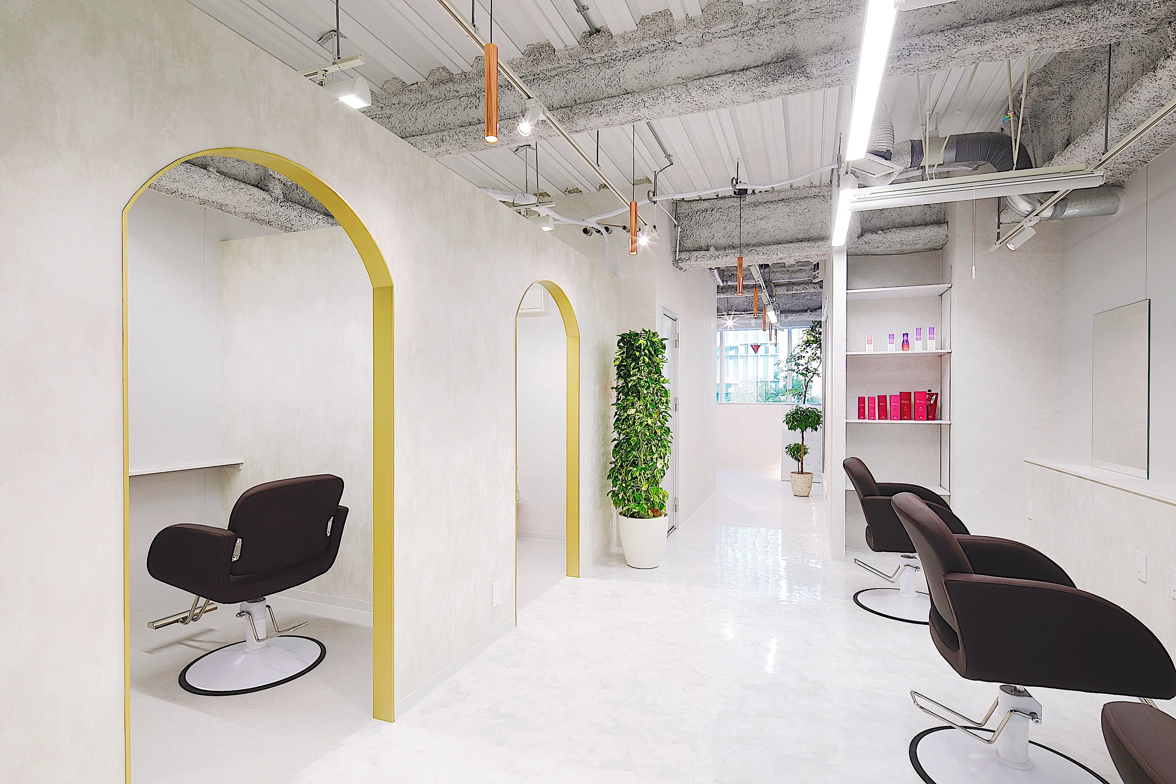 ウプhair salonの内観・外観2