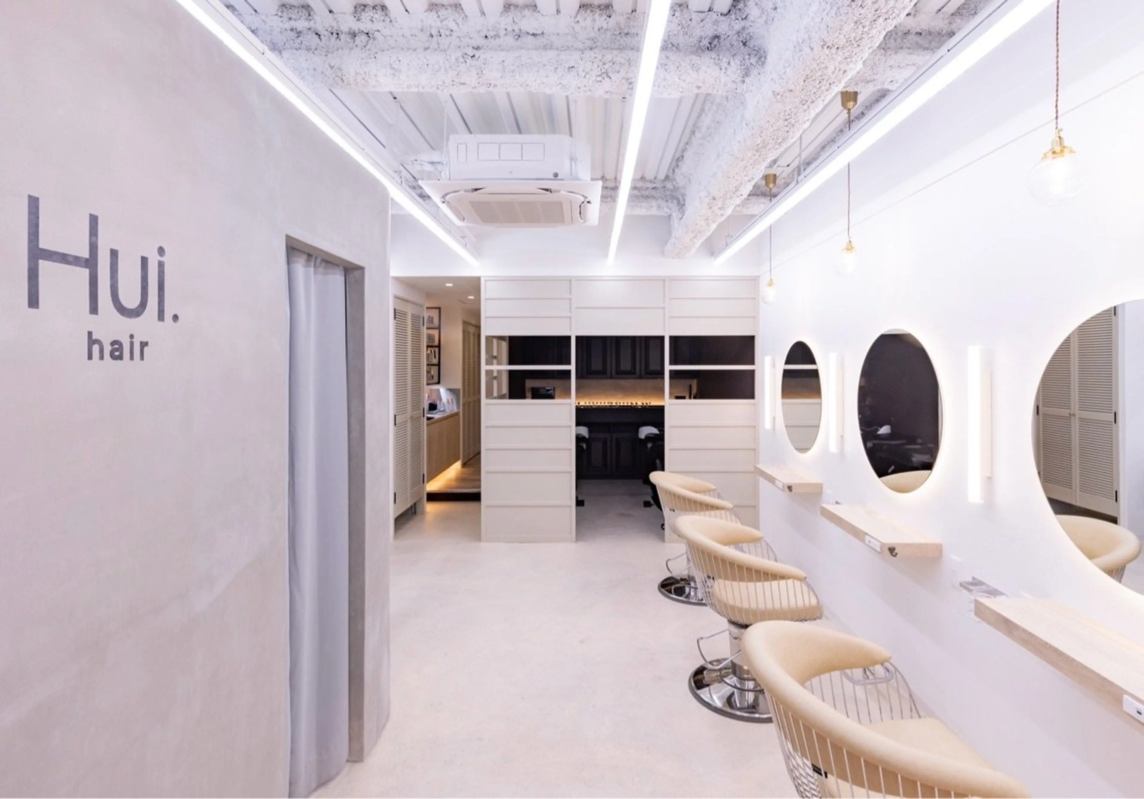 hair salon Hui.の内観・外観2