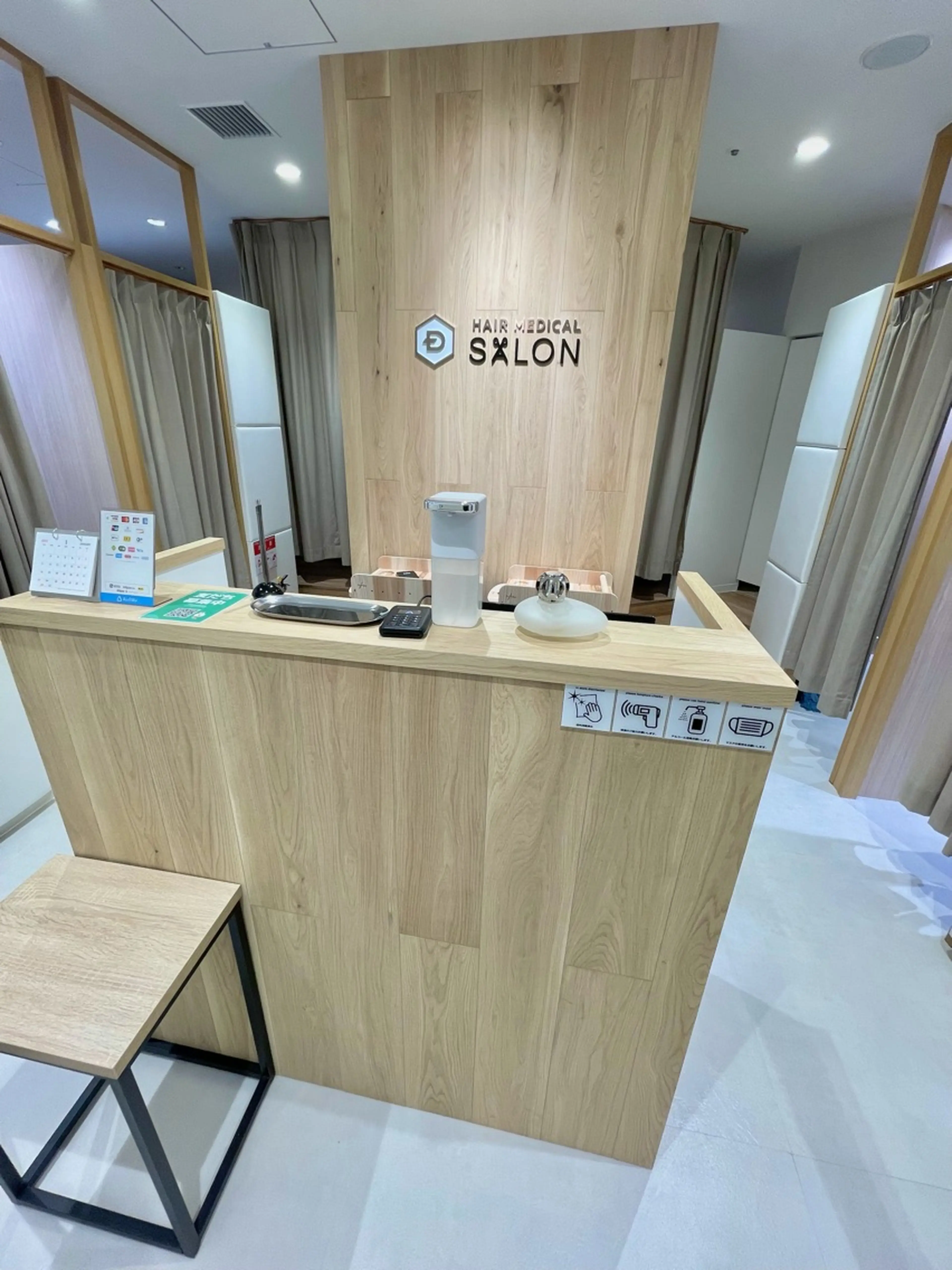 ヘアメディカルサロン札幌店の内観・外観2