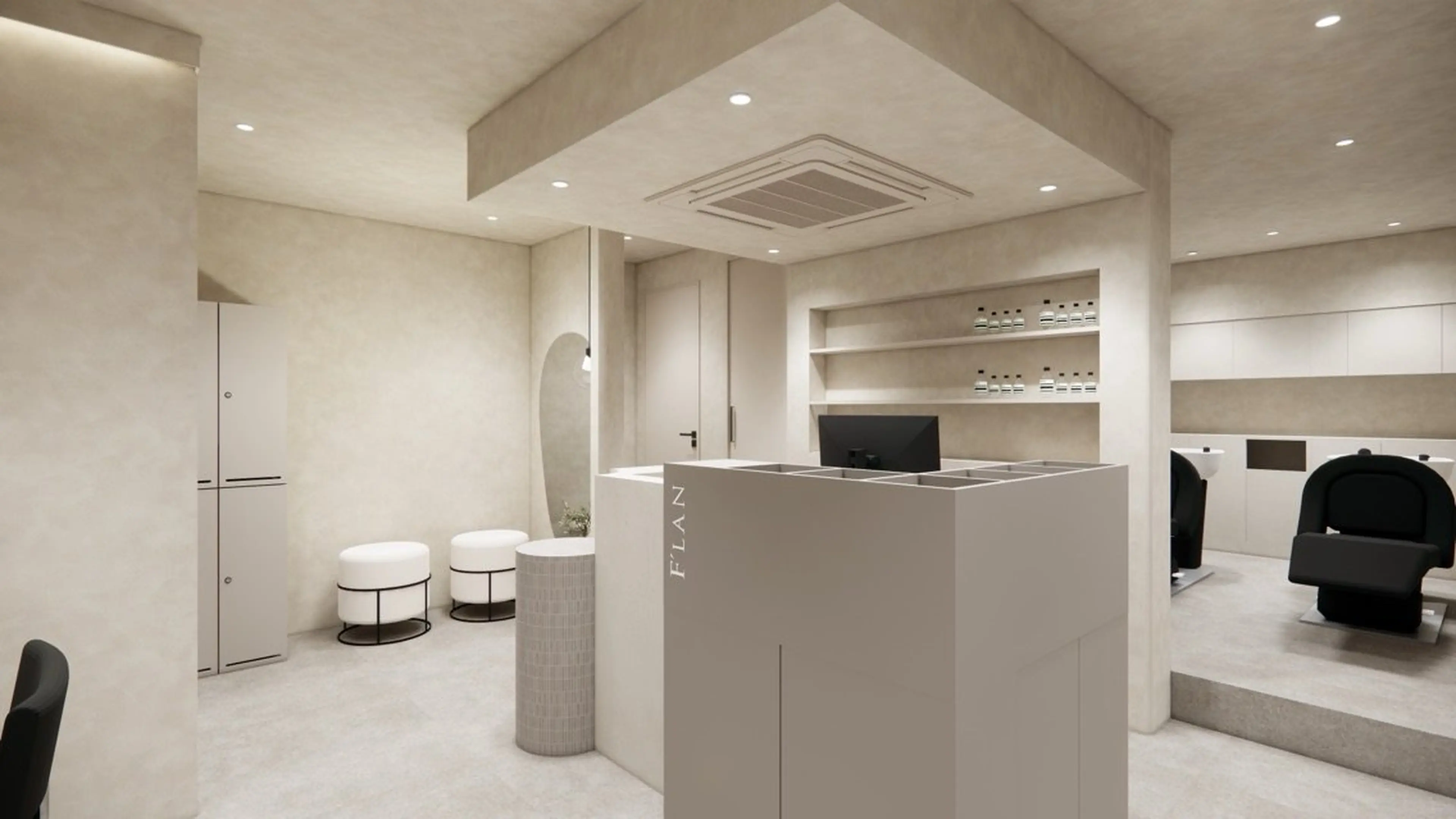 Hair make   F'LANの内観・外観1