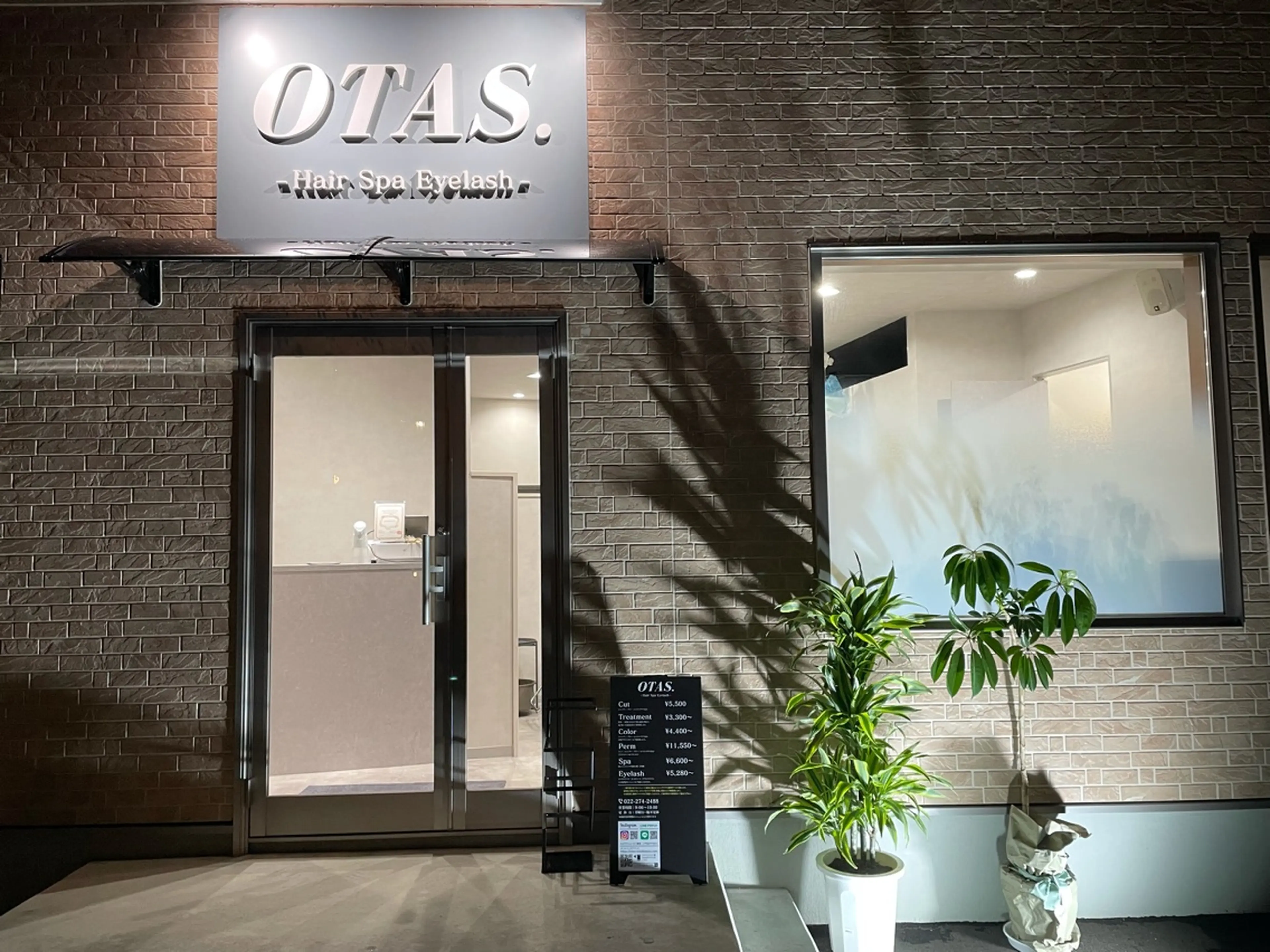 OTAS. -Hair Spa Eyelash-の内観・外観2