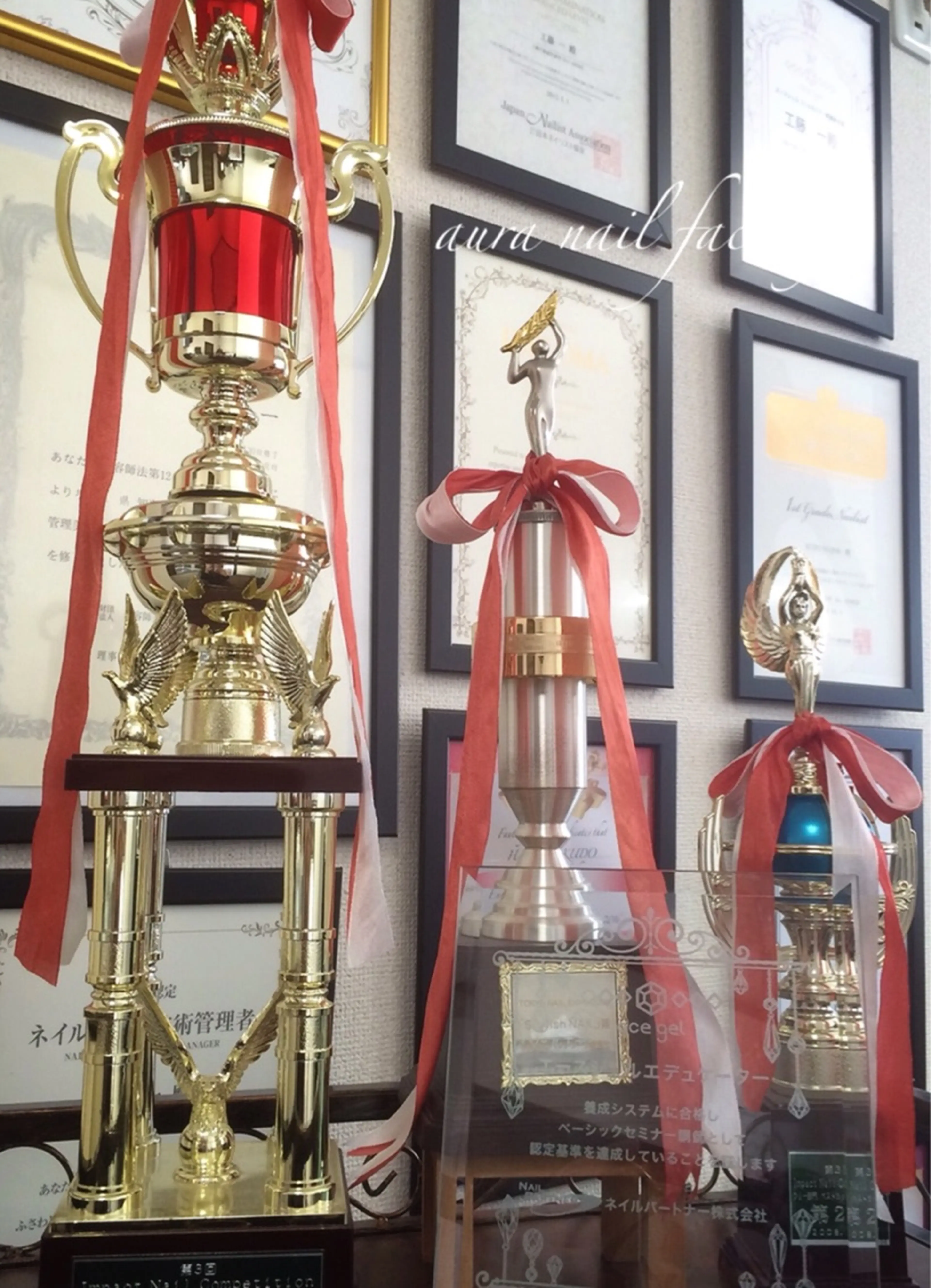 aura nail factoryの内観・外観2