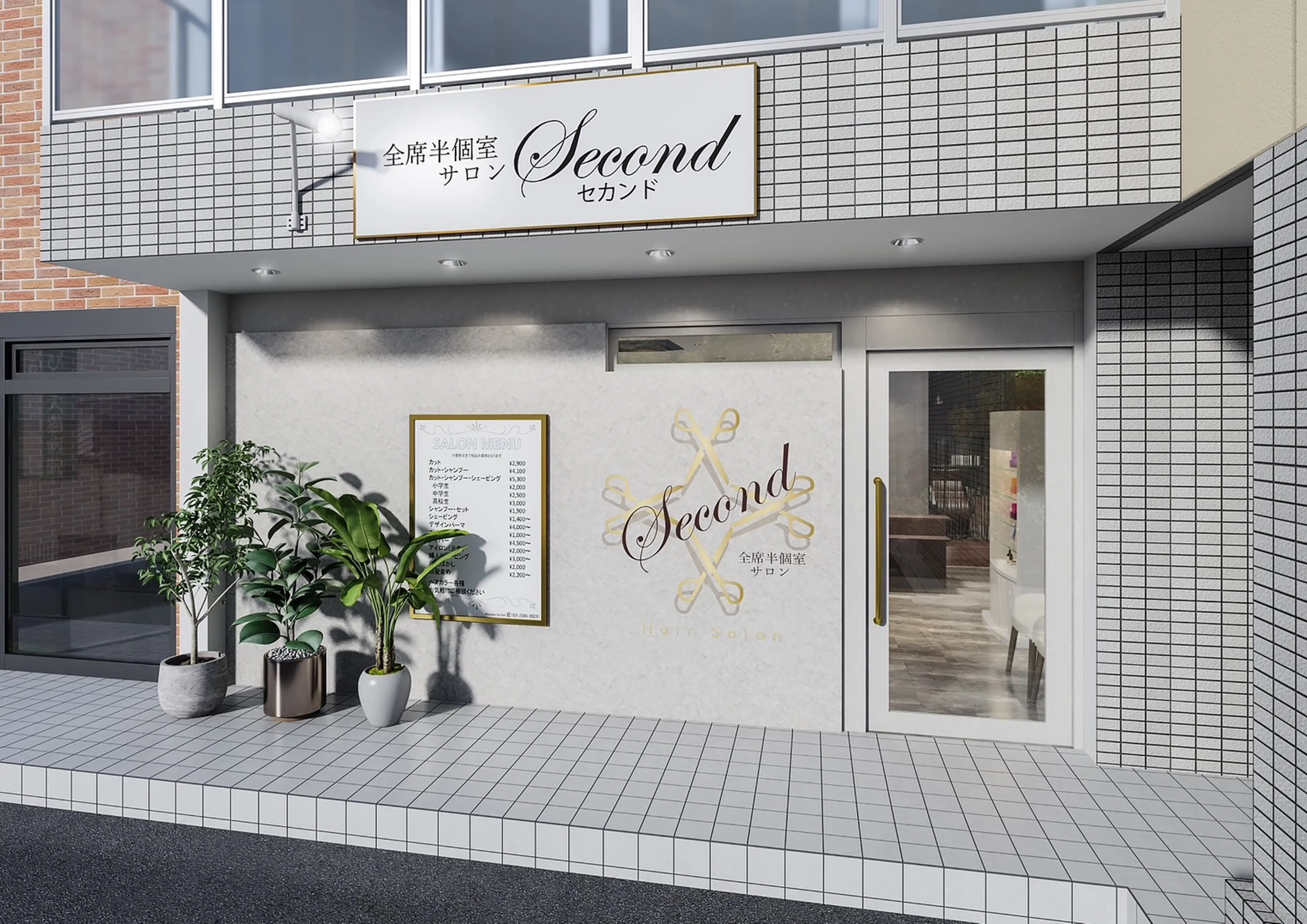 全席半個室サロンSecondの内観・外観1