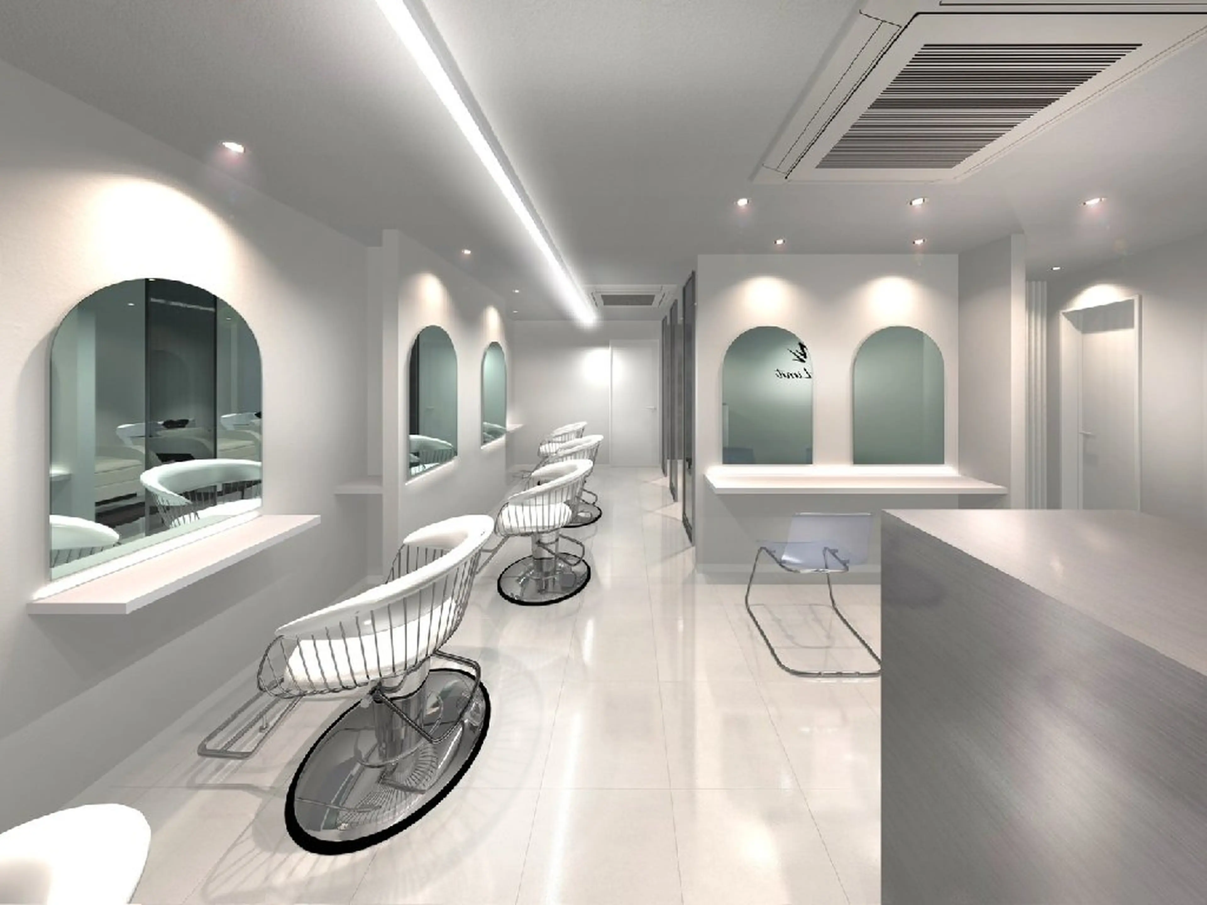 Novamenseyebrowの内観・外観1