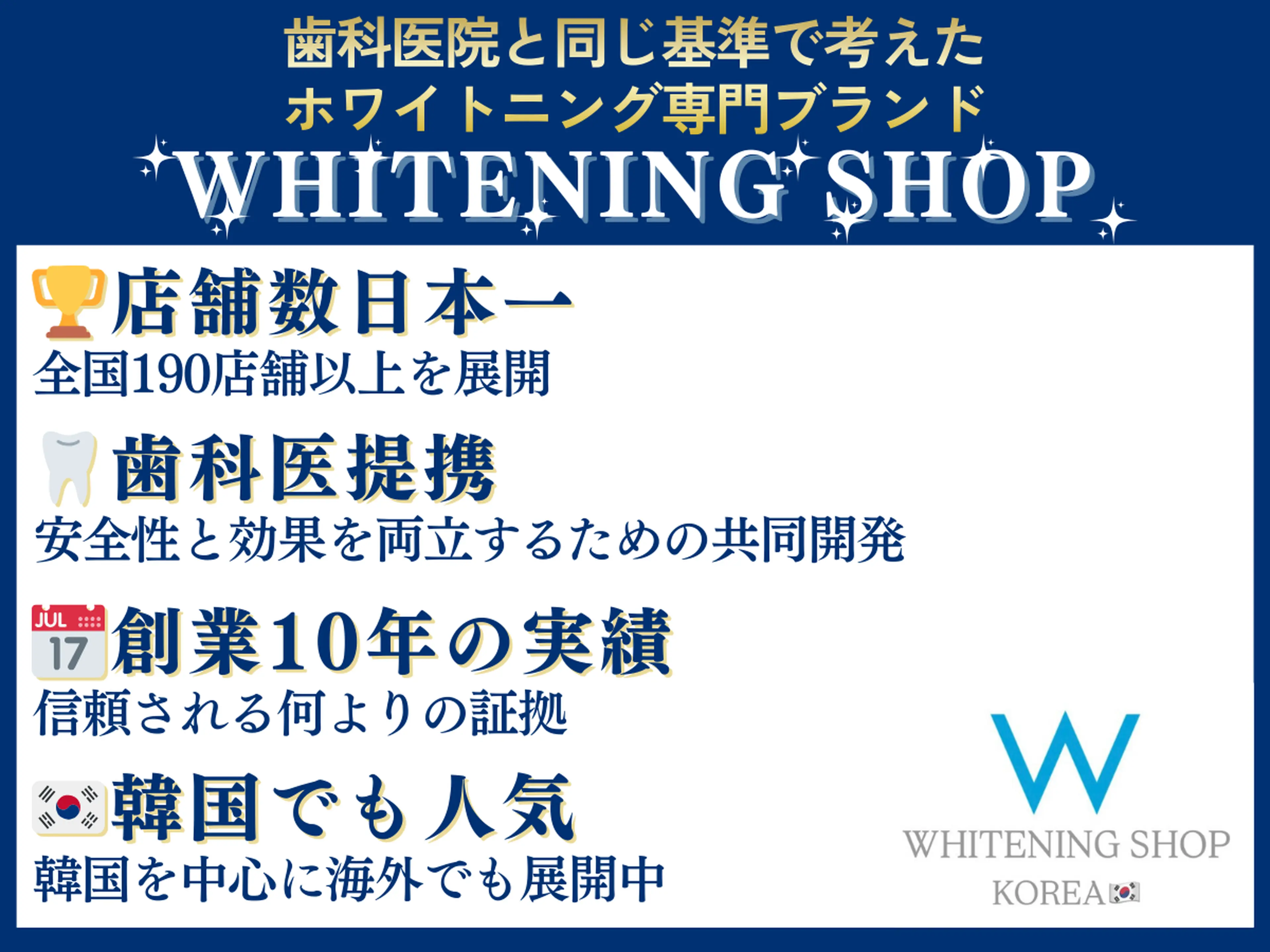 ホワイトニングショップくずは店の内観・外観3