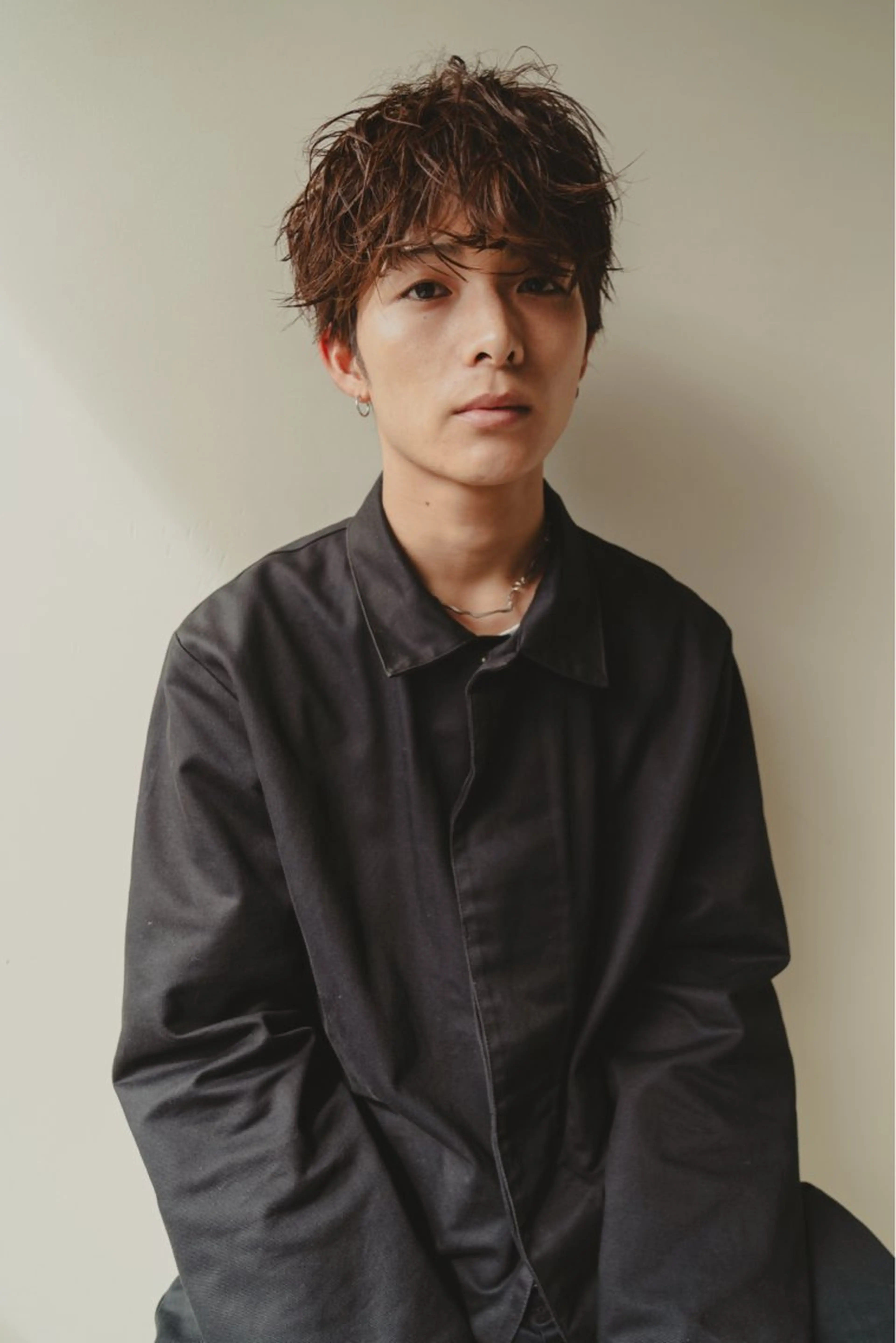 メンズ green登戸所属・GINJI ブリーチ　ハイトーンのヘアスタイル