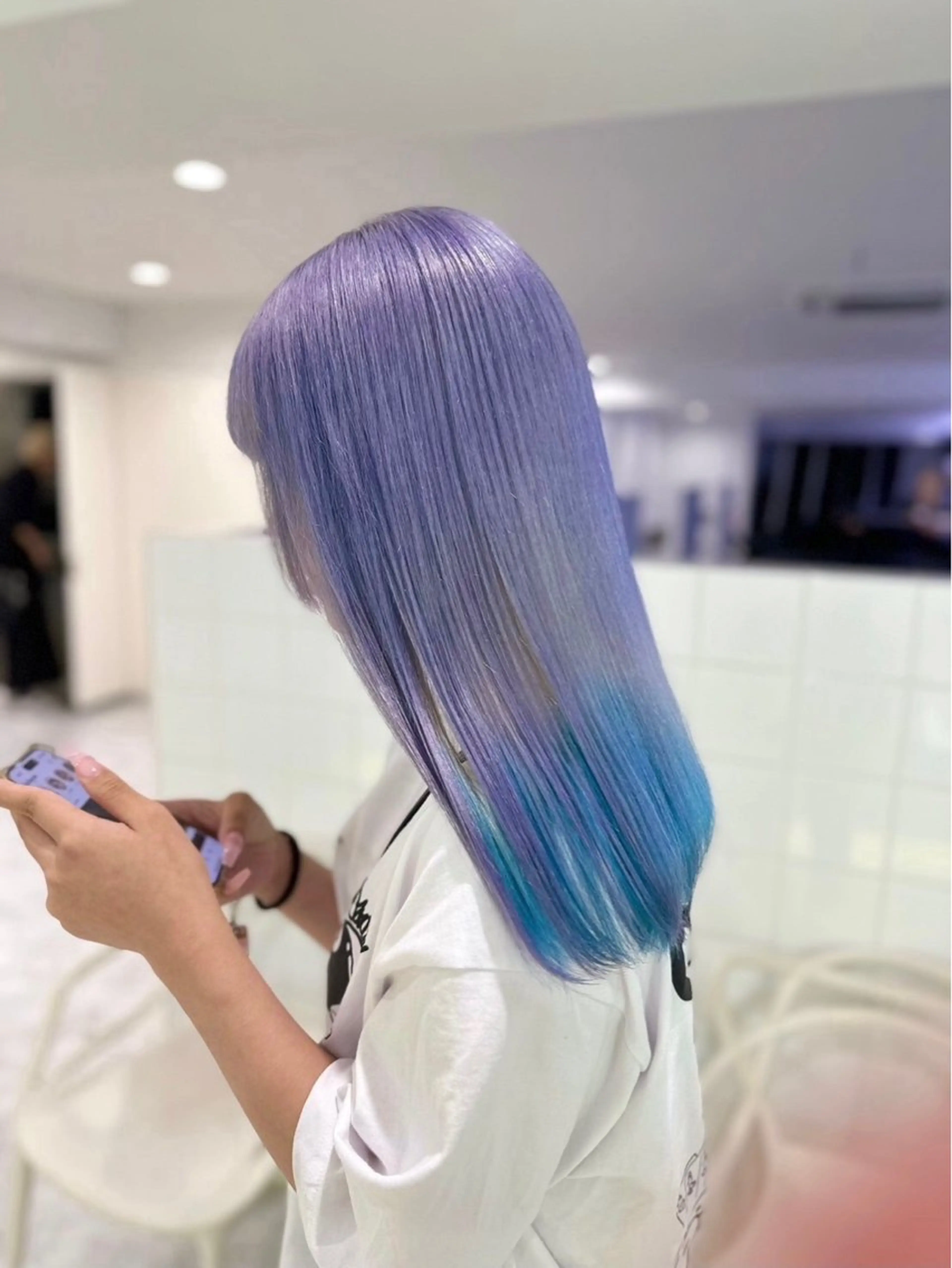 ロング 似合わせ艶カラー🪽 ひかる🪽🩶のヘアスタイル