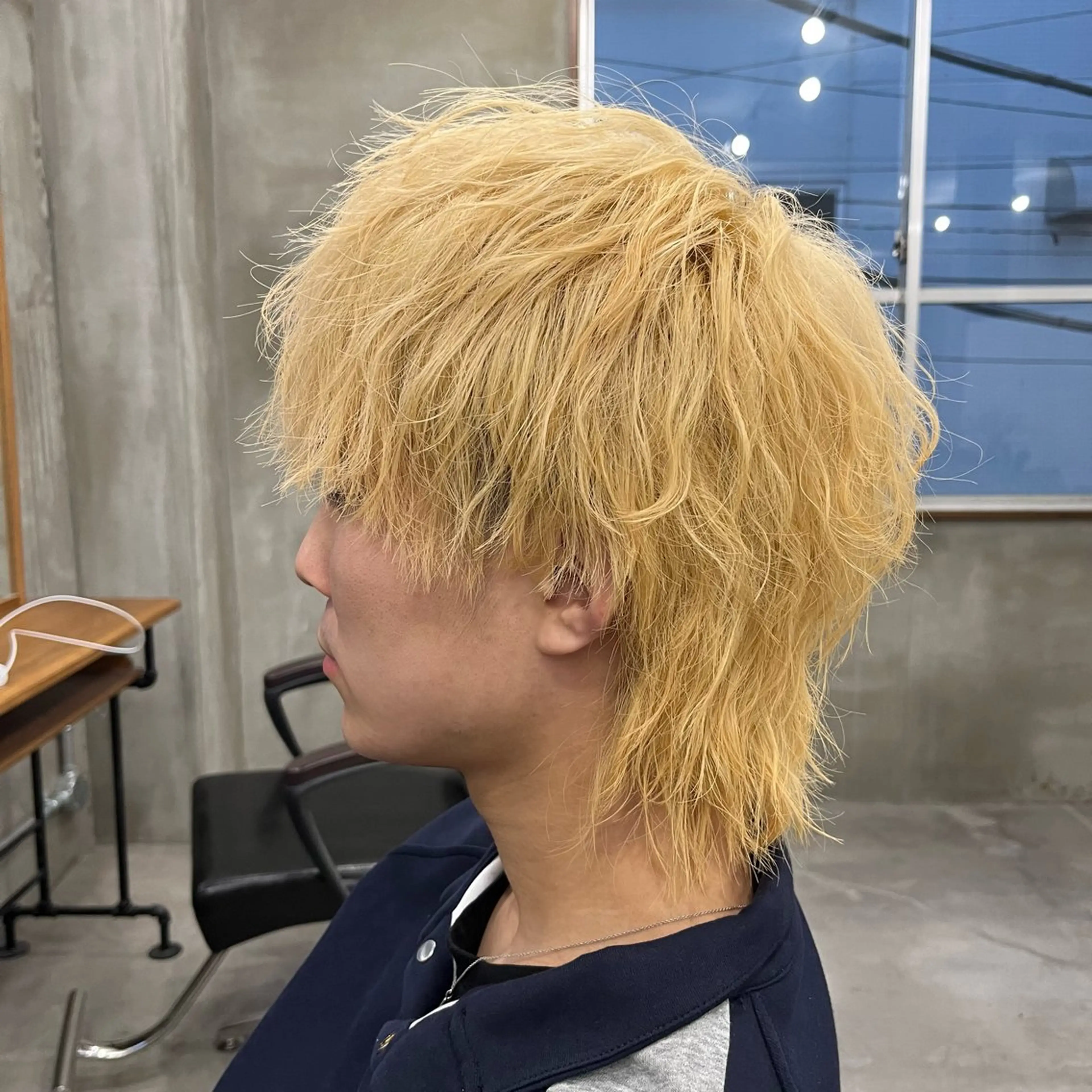 ミディアム メンズ カット ヘアカラー メンズ満足度No.1 代表　北野拓海　蕨のヘアスタイル