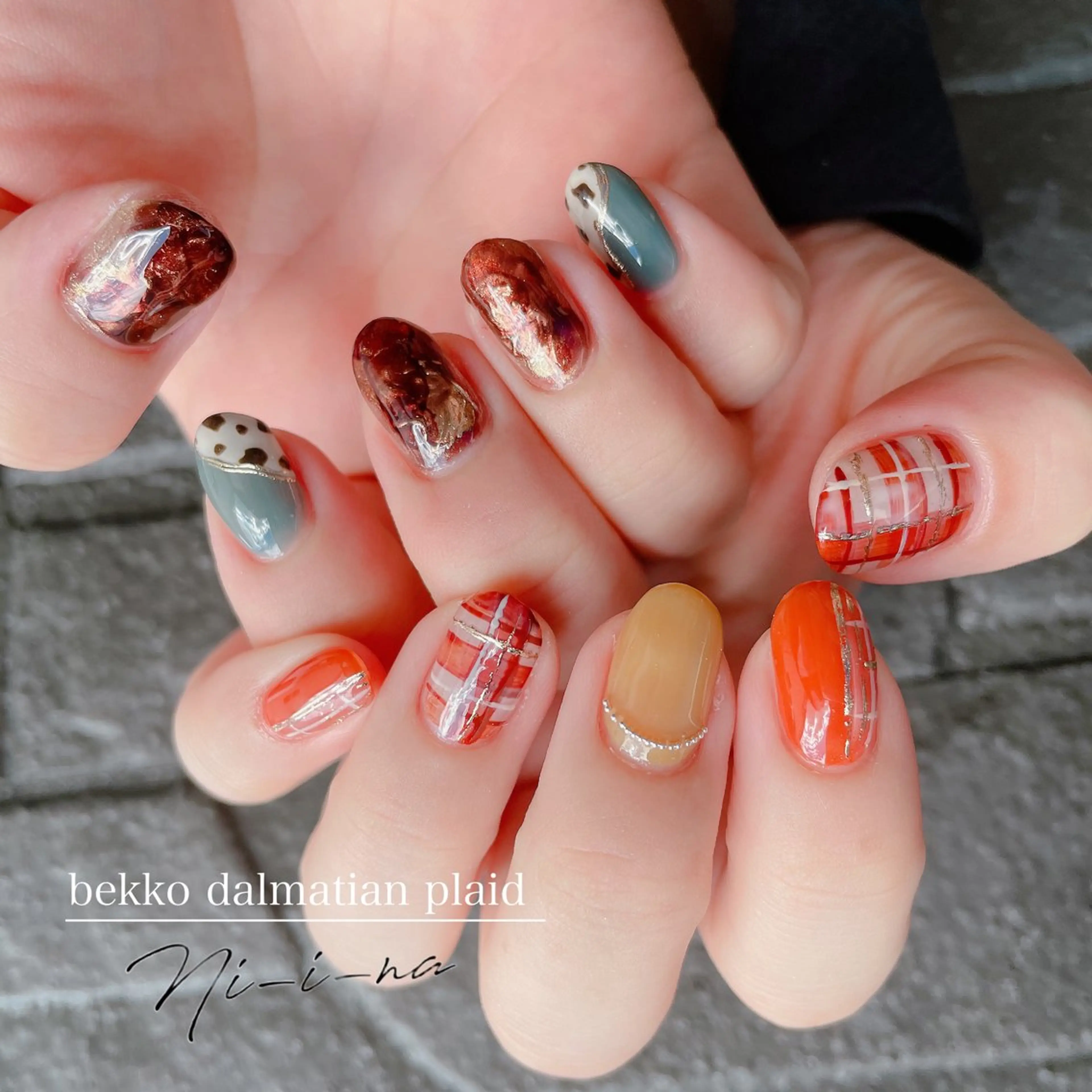 ネイル ハンドネイル nail salon Ni-i-naのネイルデザイン