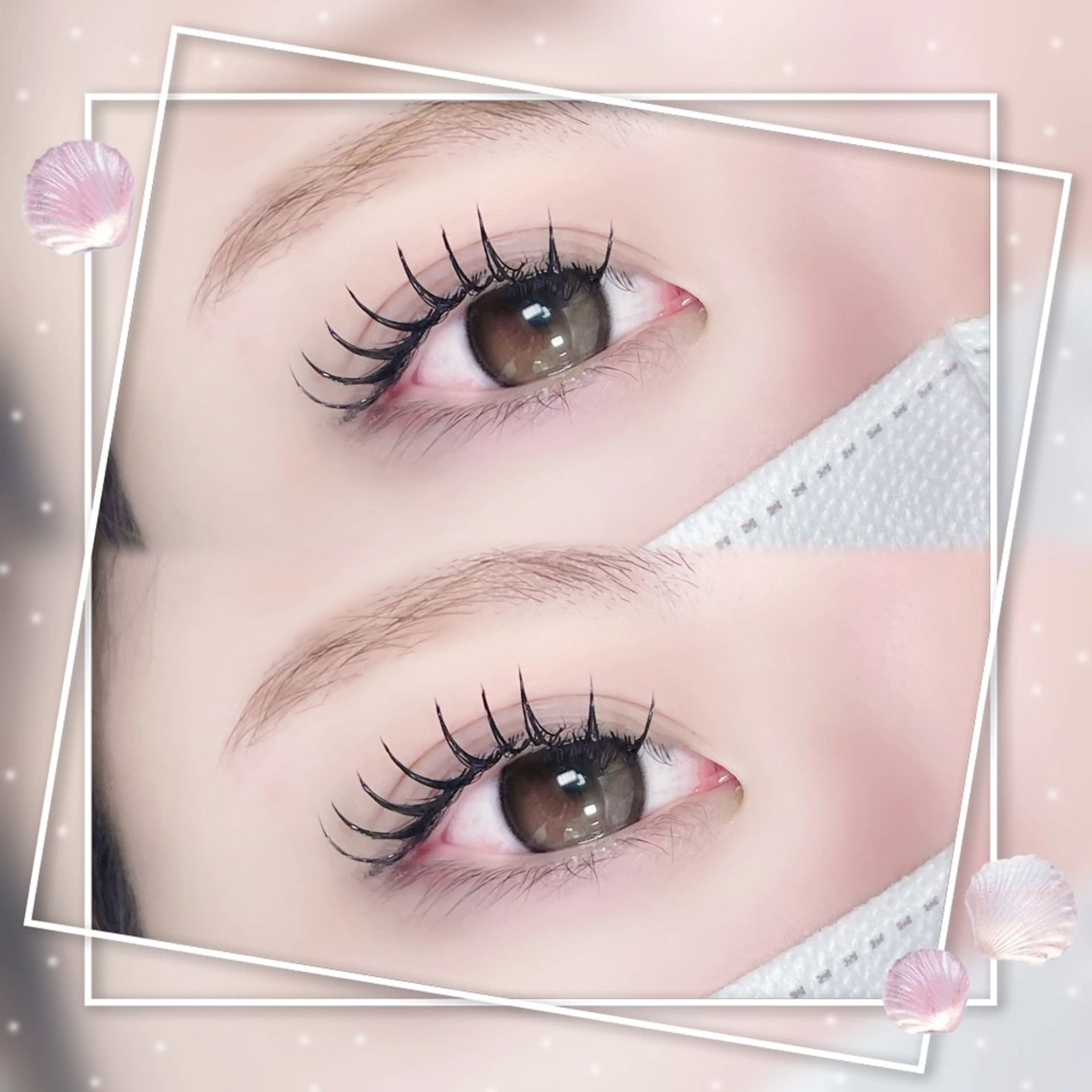 マツエク・マツパ マツエク 大阪梅田 SAKI 韓国風束感まつ毛のマツエク・マツパデザイン