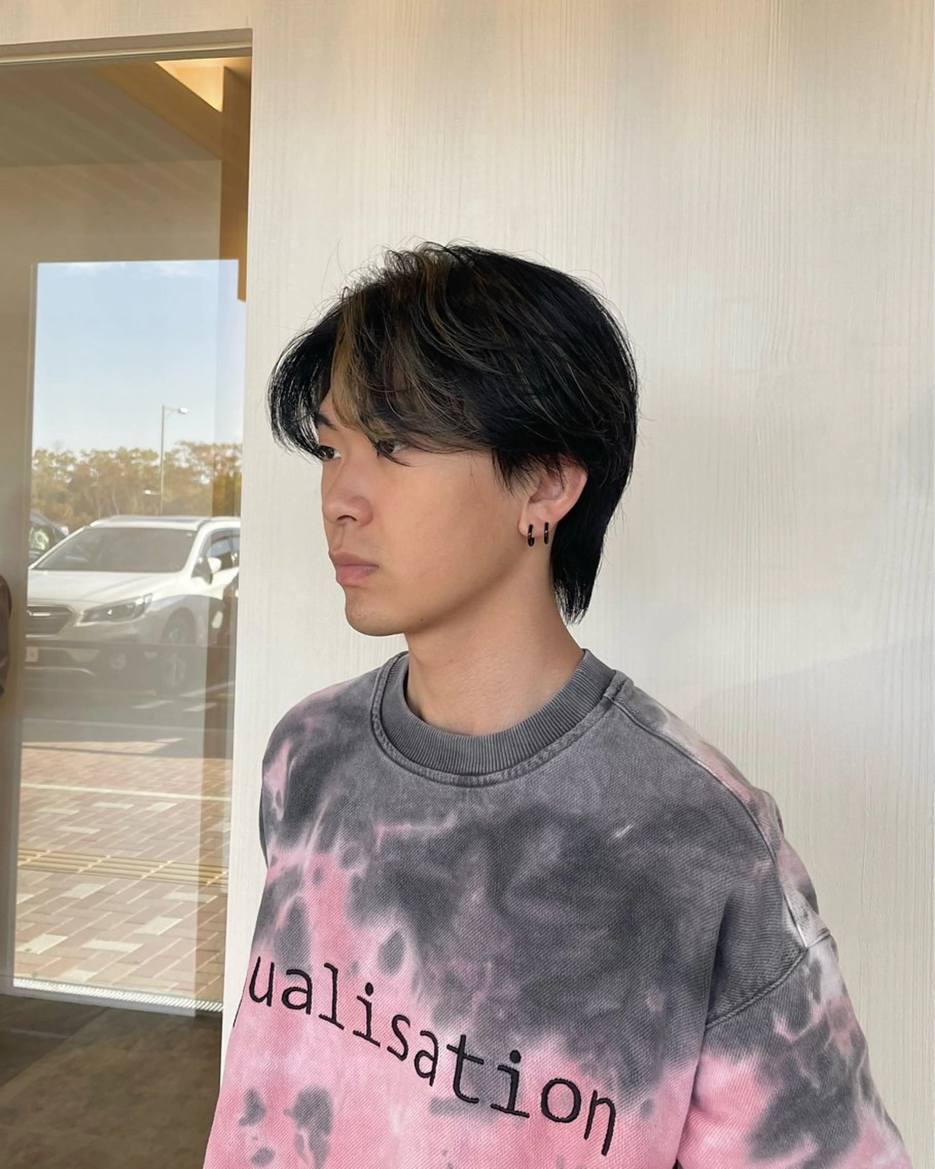 カラー 山本 勇輝のヘアスタイル