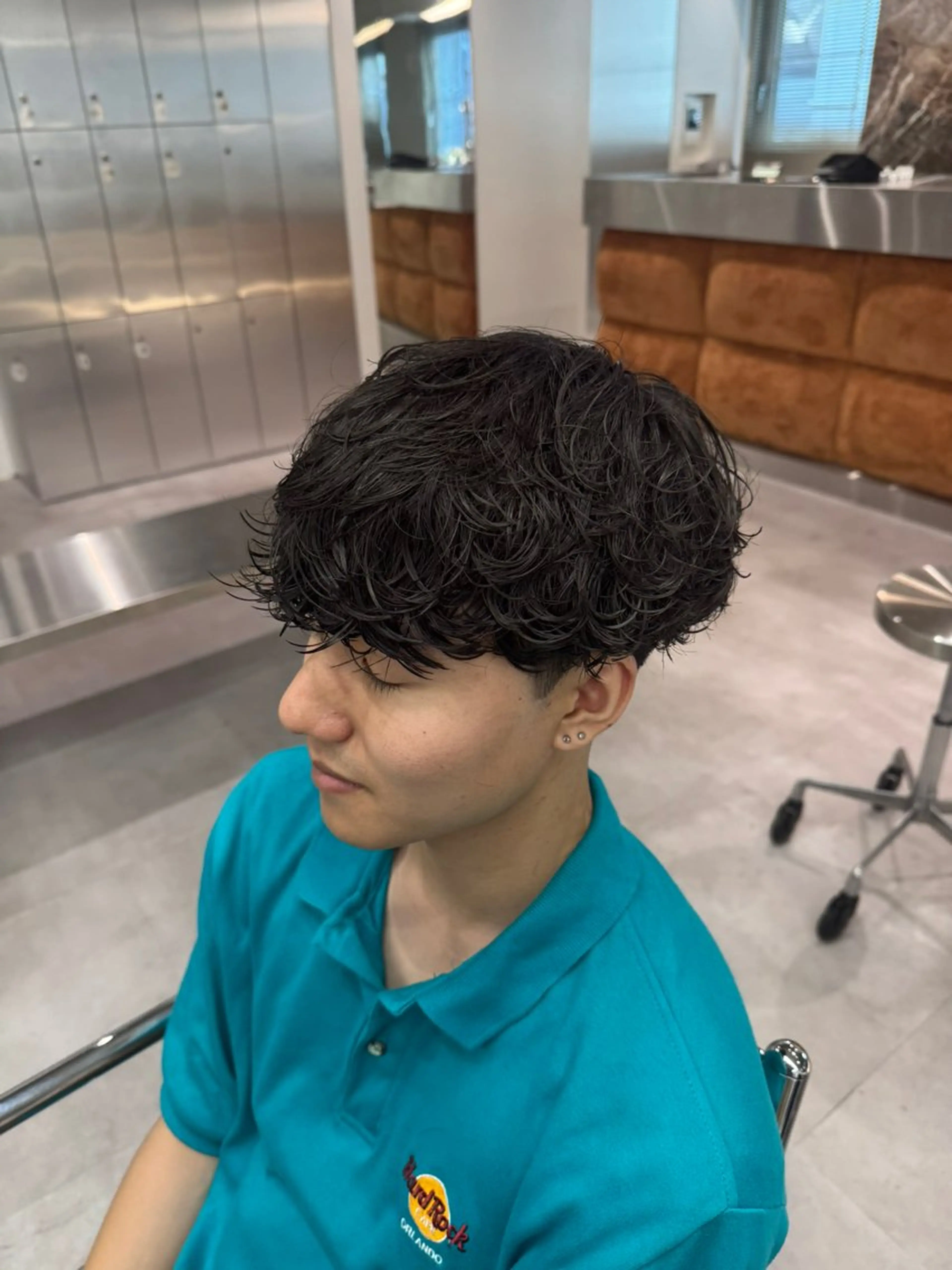 パーマ メンズ メンズパーマ メンズサロンU所属・ブリーチ/パーマ特化 片平和寿のヘアスタイル