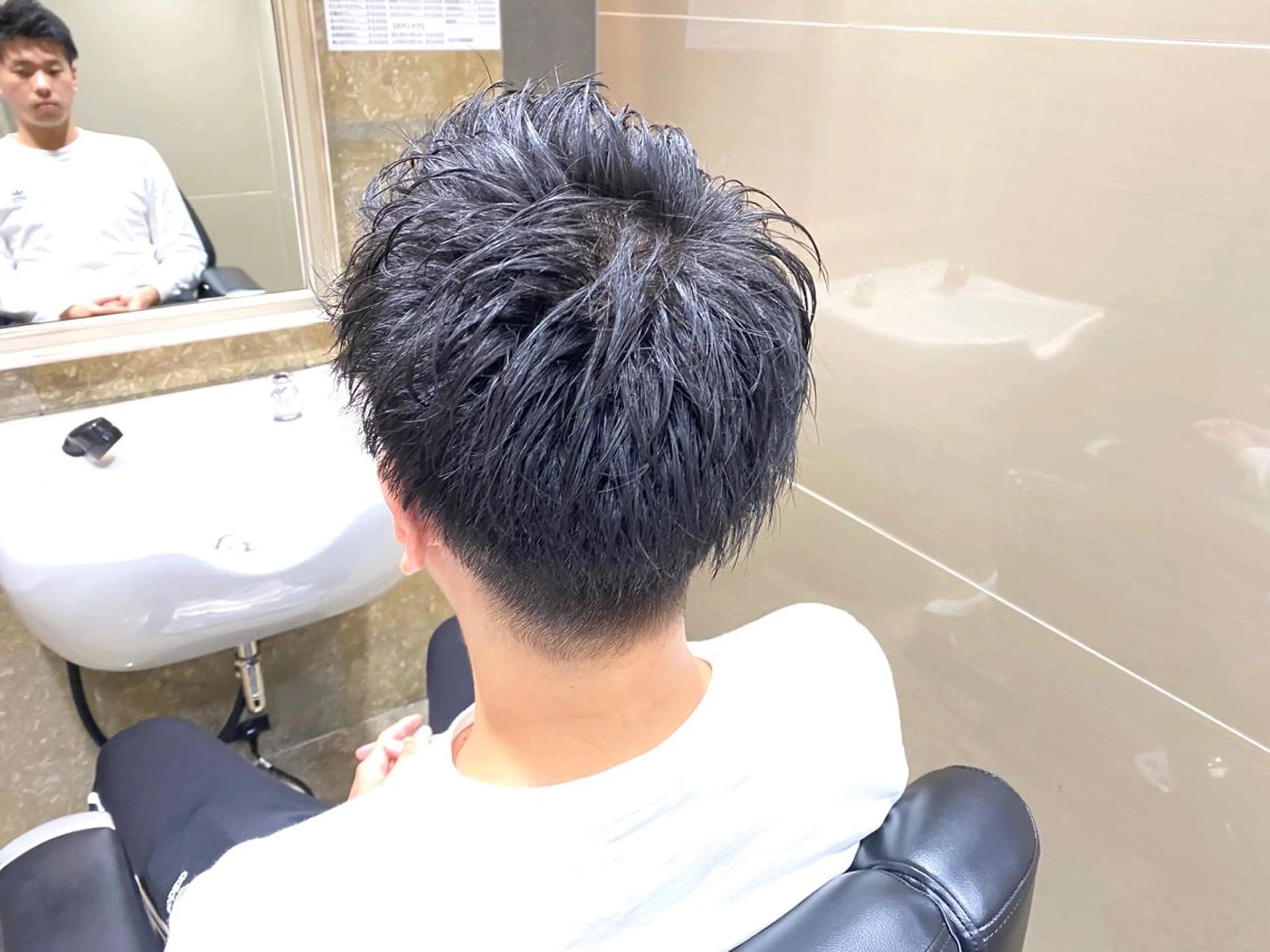 ショート メンズ HIRO GINZA 池袋東口店所属・林田 龍明のヘアスタイル