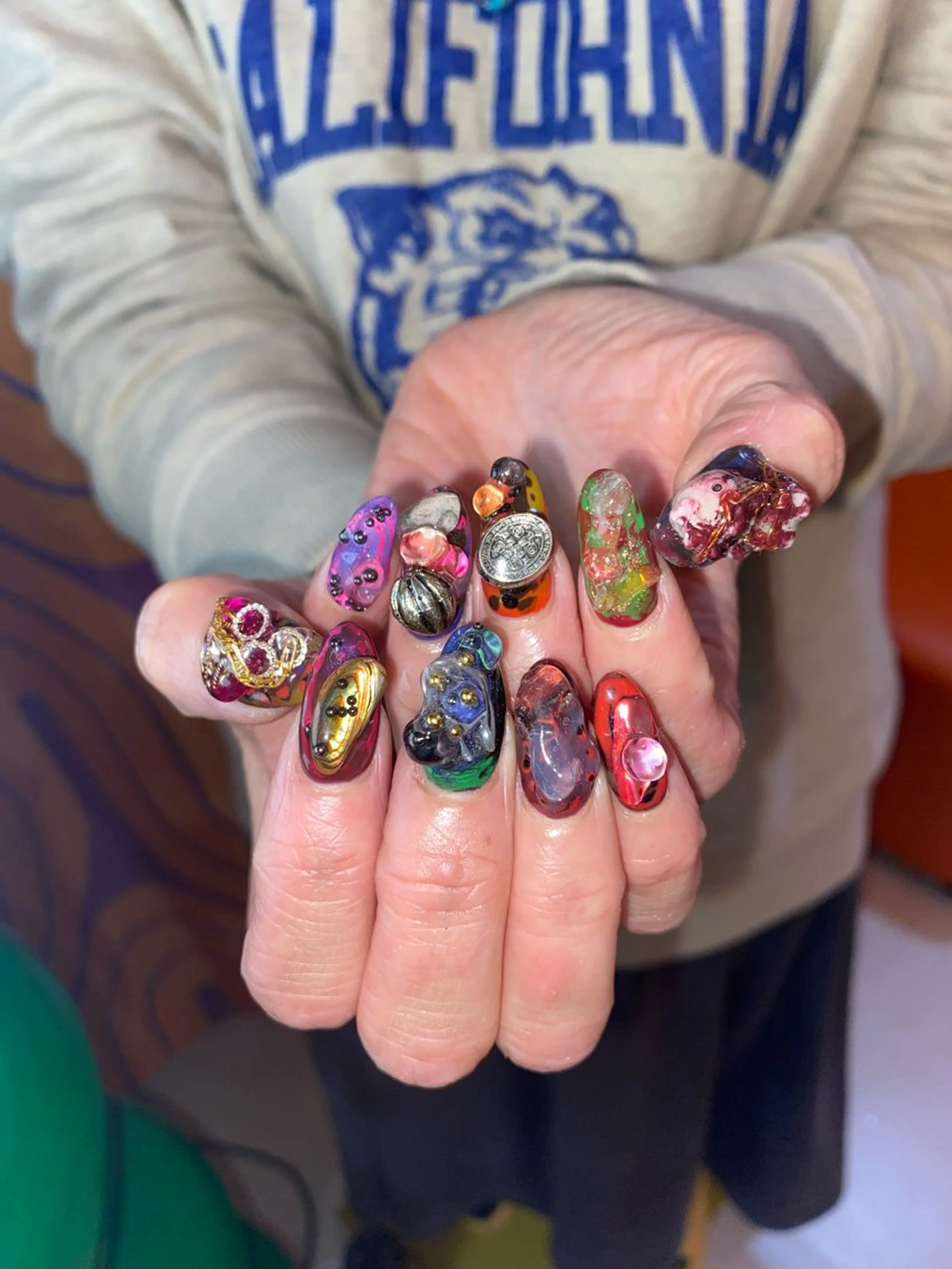 ネイル ハンドネイル .unff所属・hana (..)個 性派/メンズネイル◎のネイルデザイン