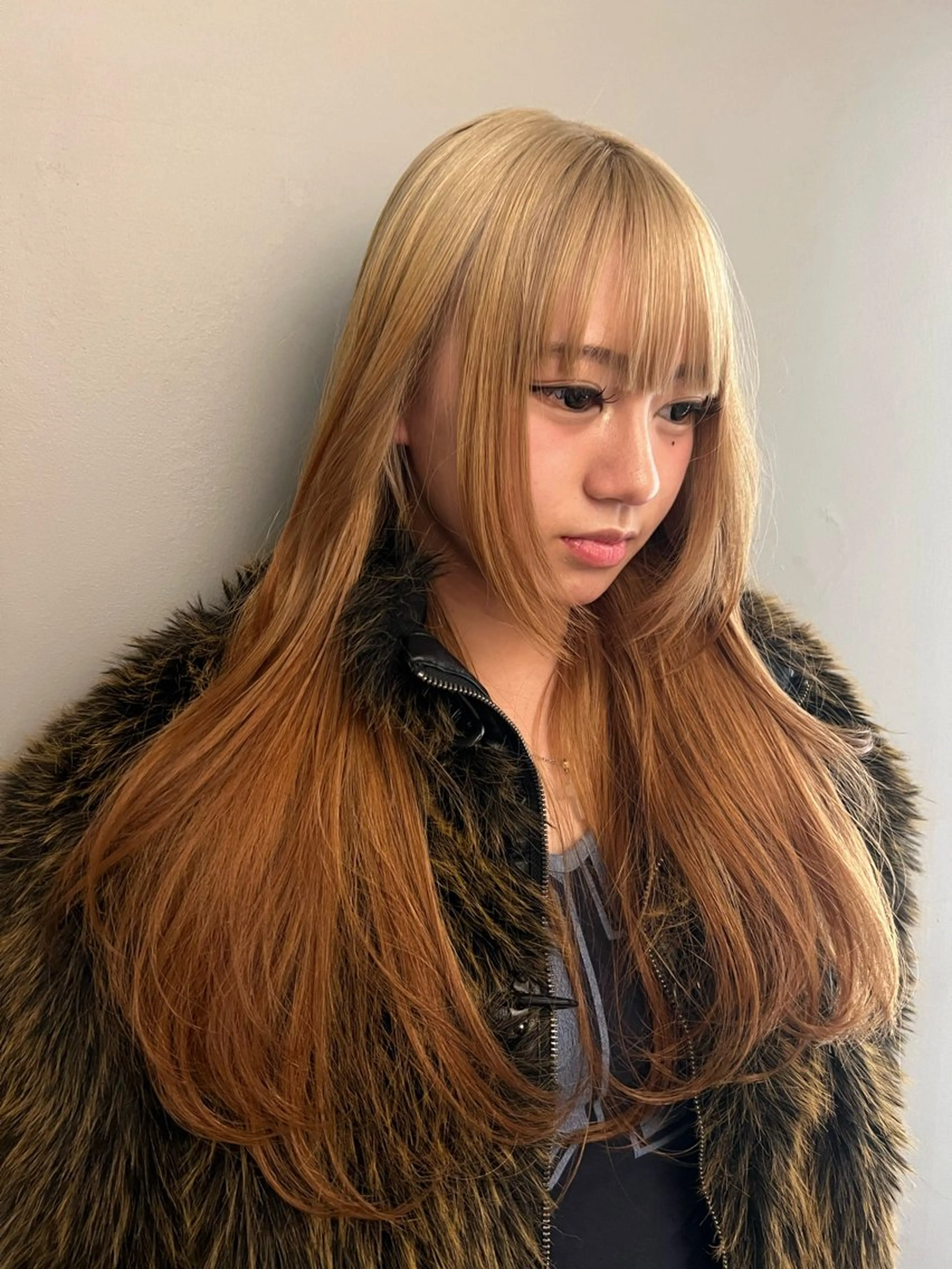ロング カラー カット ヘアカラー トリートメント haco＋所属・圧倒的デザイン力 店長🎨RENAのヘアスタイル