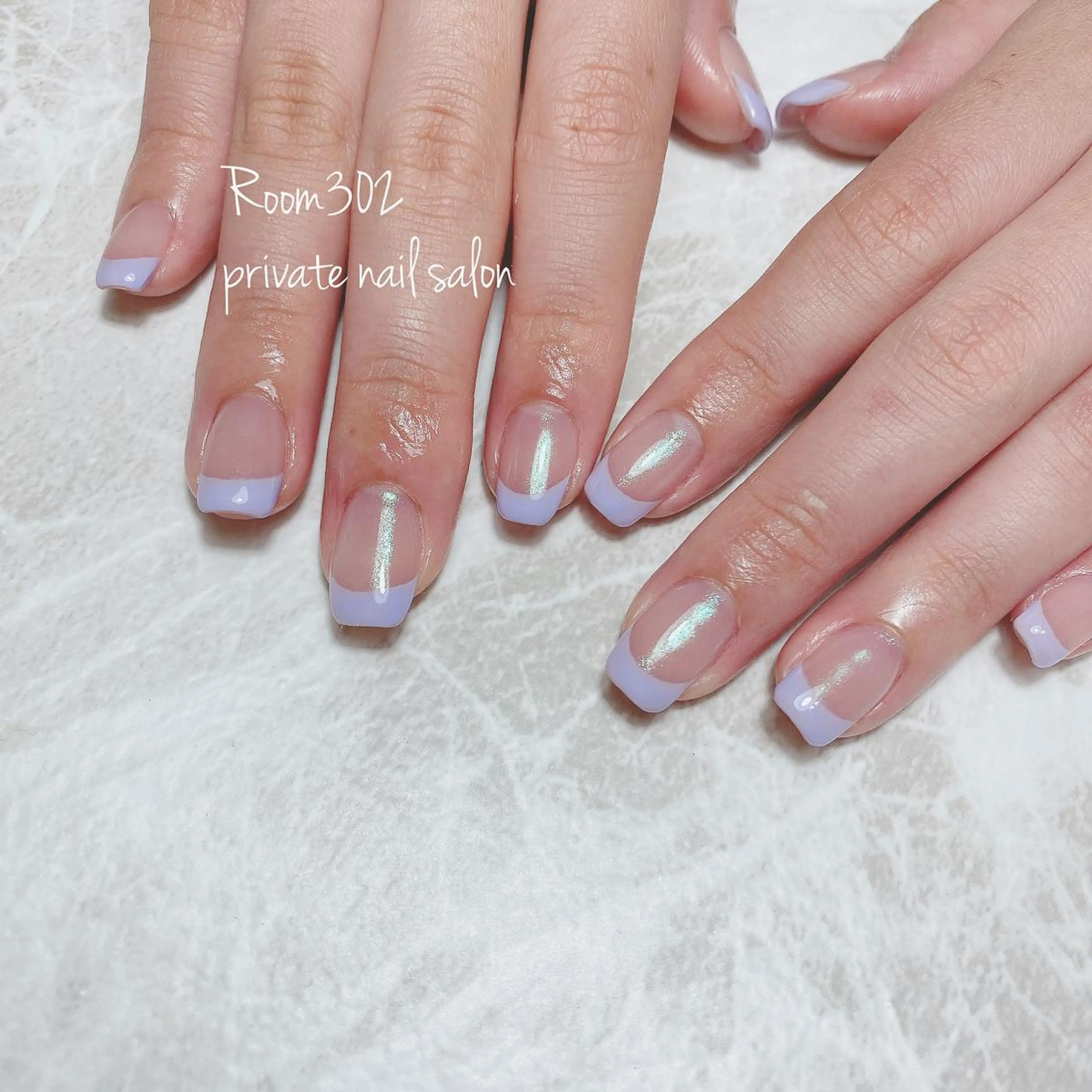 ネイル フレンチネイル 春ネイル ハンドネイル Room 302のネイルデザイン