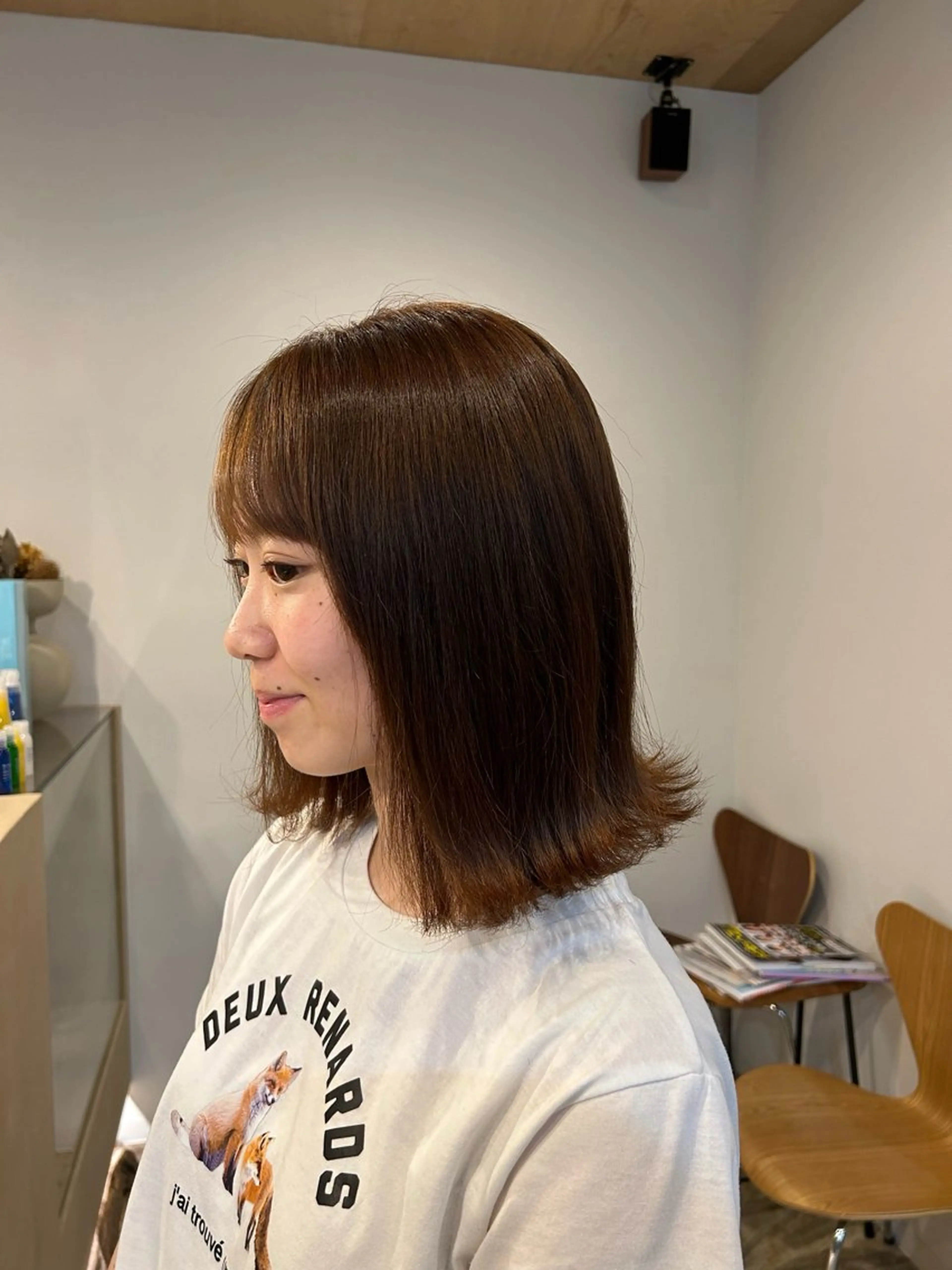 ミディアム ヘアカラー Musée libre所属・川端 明莉のヘアスタイル