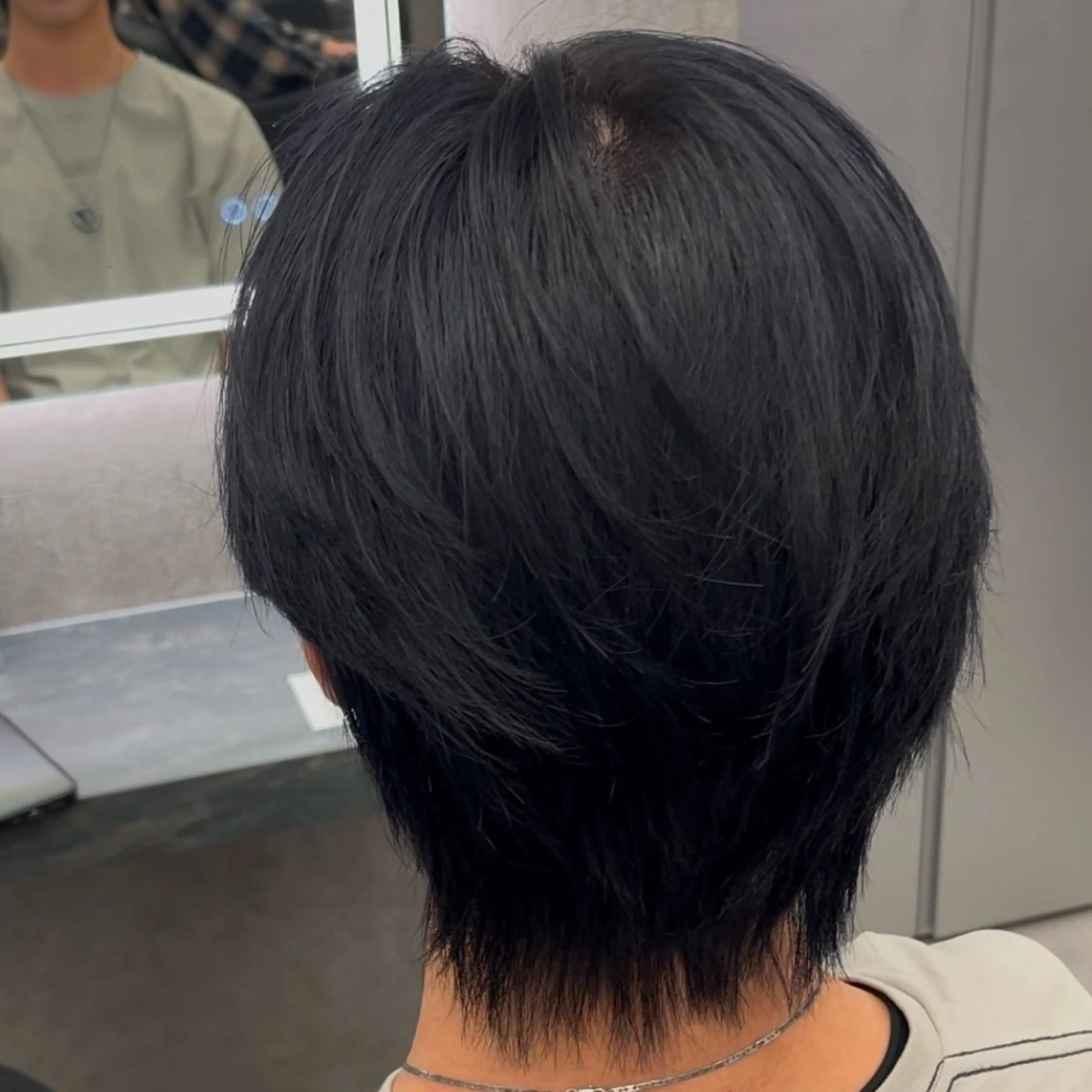 ショート ヘアアレンジ メンズ センターパート カット 札幌メンズ特化/ RIKUのヘアスタイル