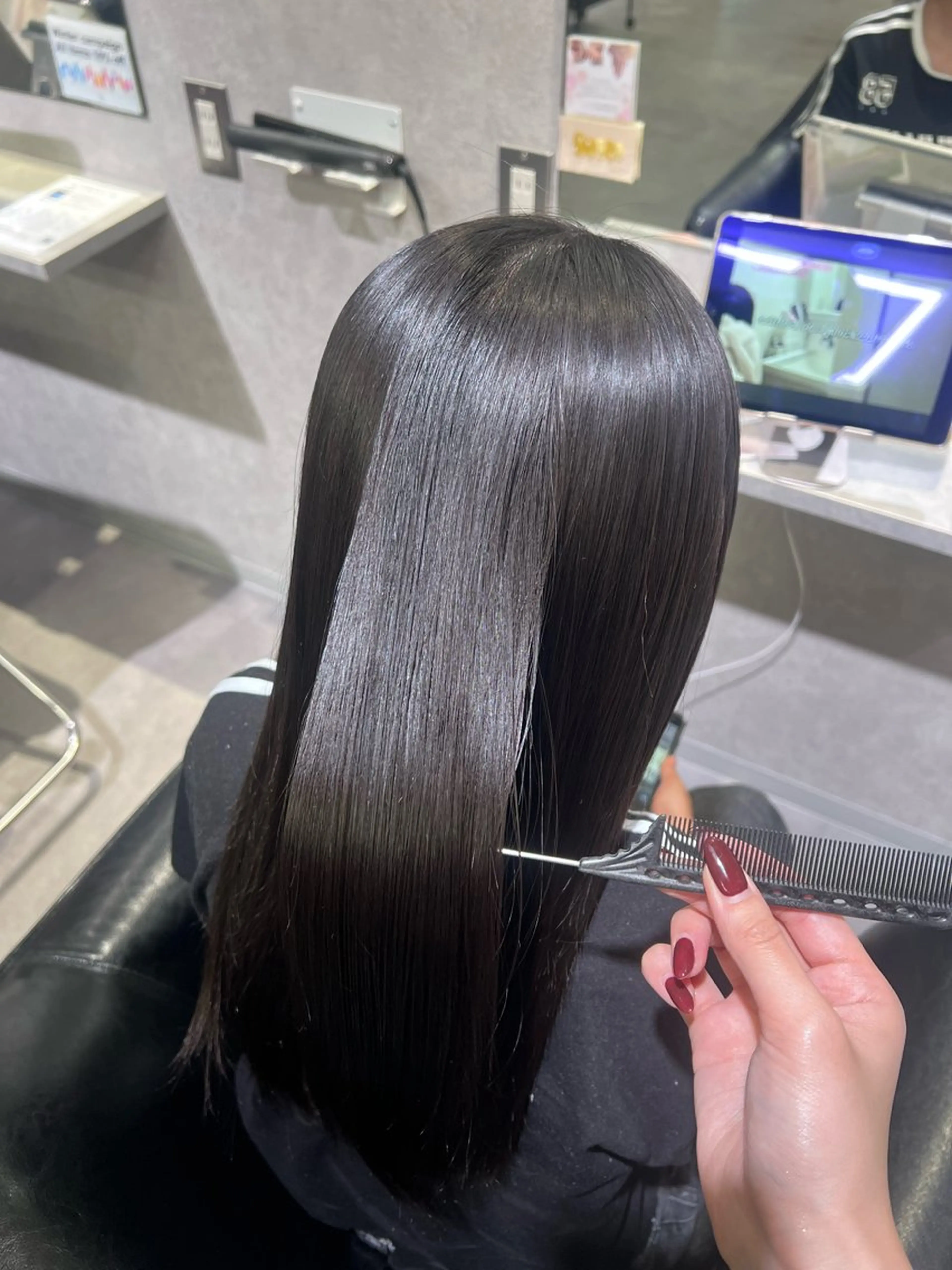 縮毛矯正🫧の写真