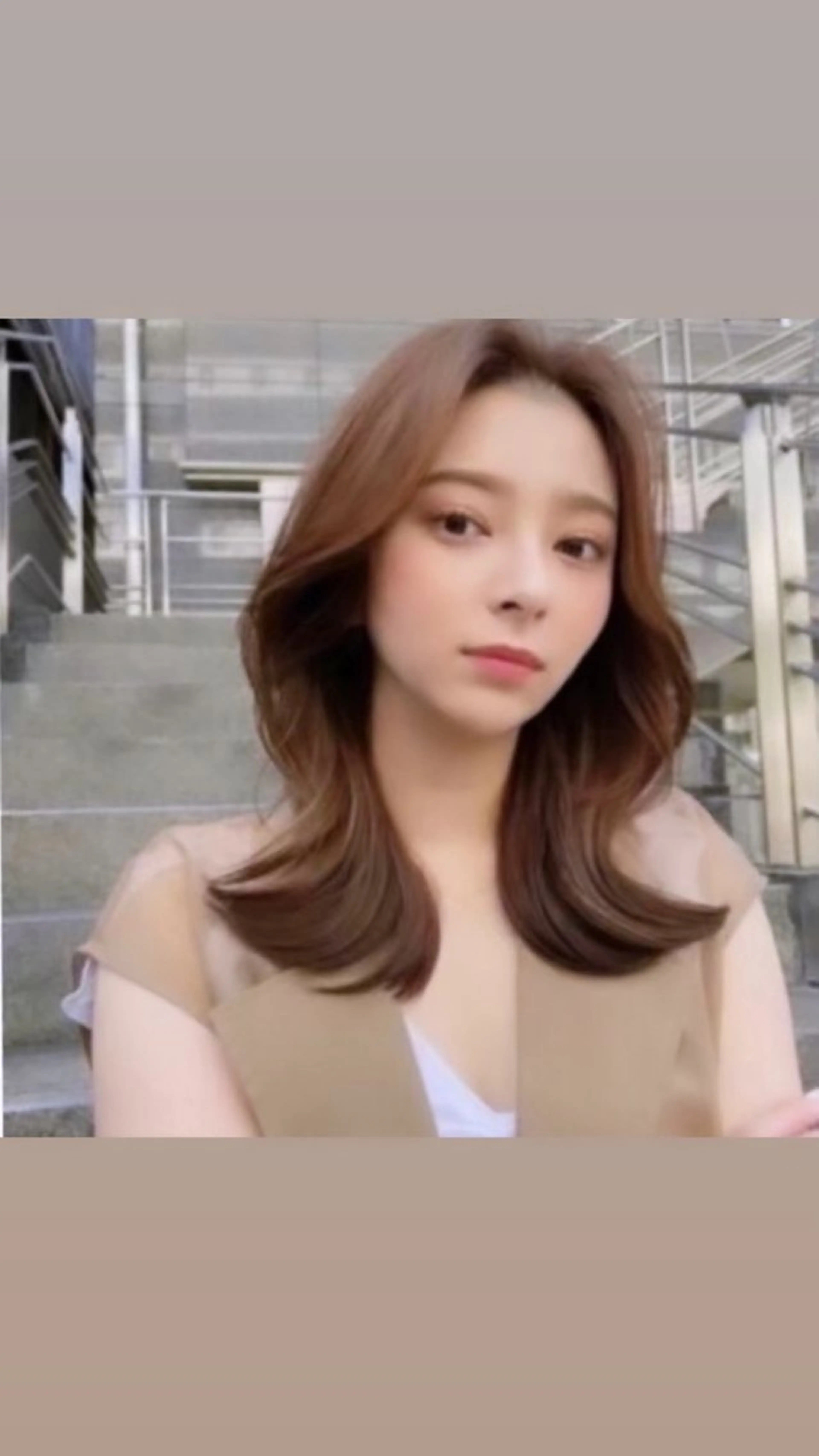 セミロング カラー 髪質改善 ANFINI所属・ボブ・レイヤー 田中 励也のヘアスタイル