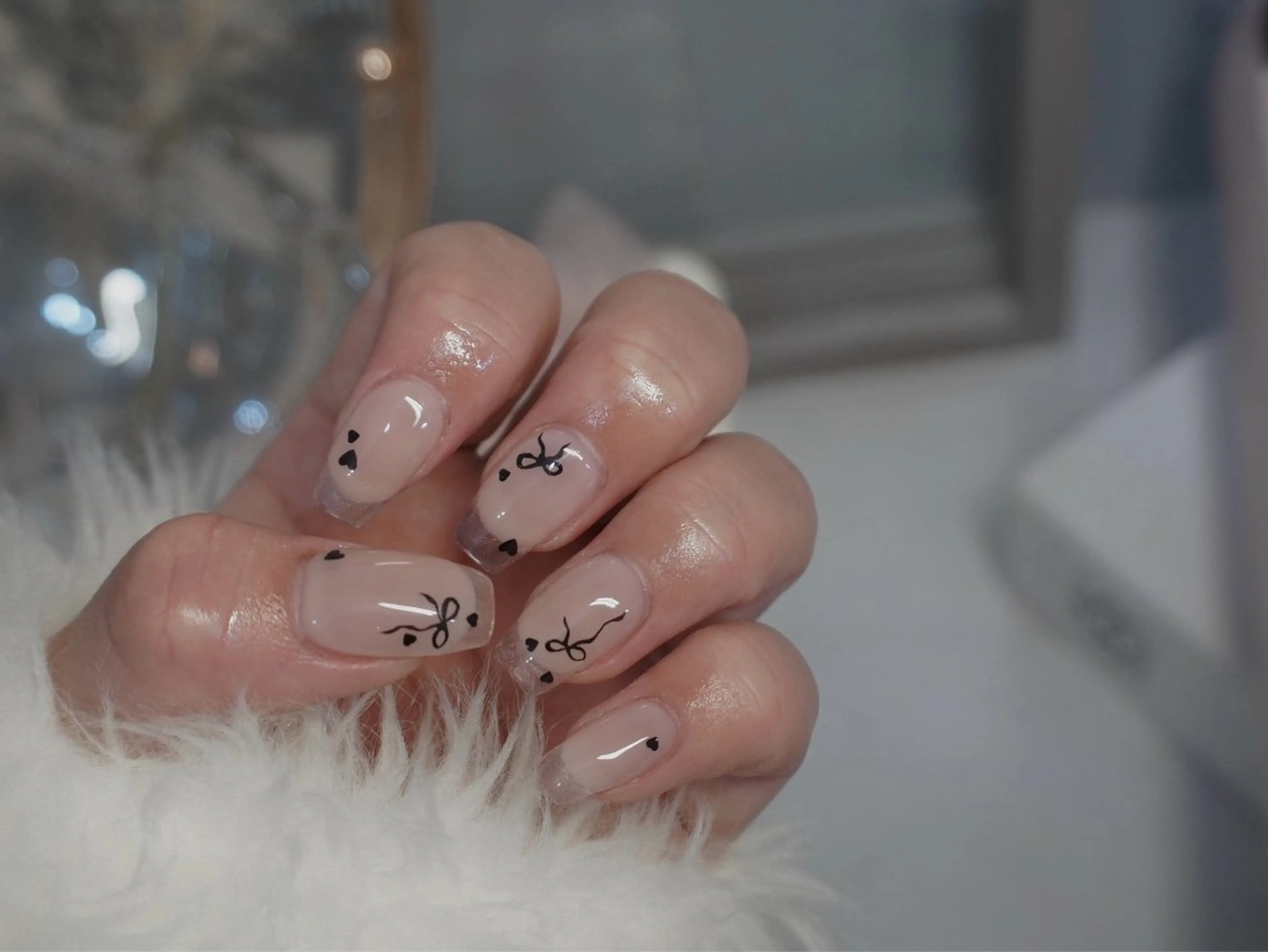 ネイル ワンカラーネイル スカルプネイル mia nailのネイルデザイン
