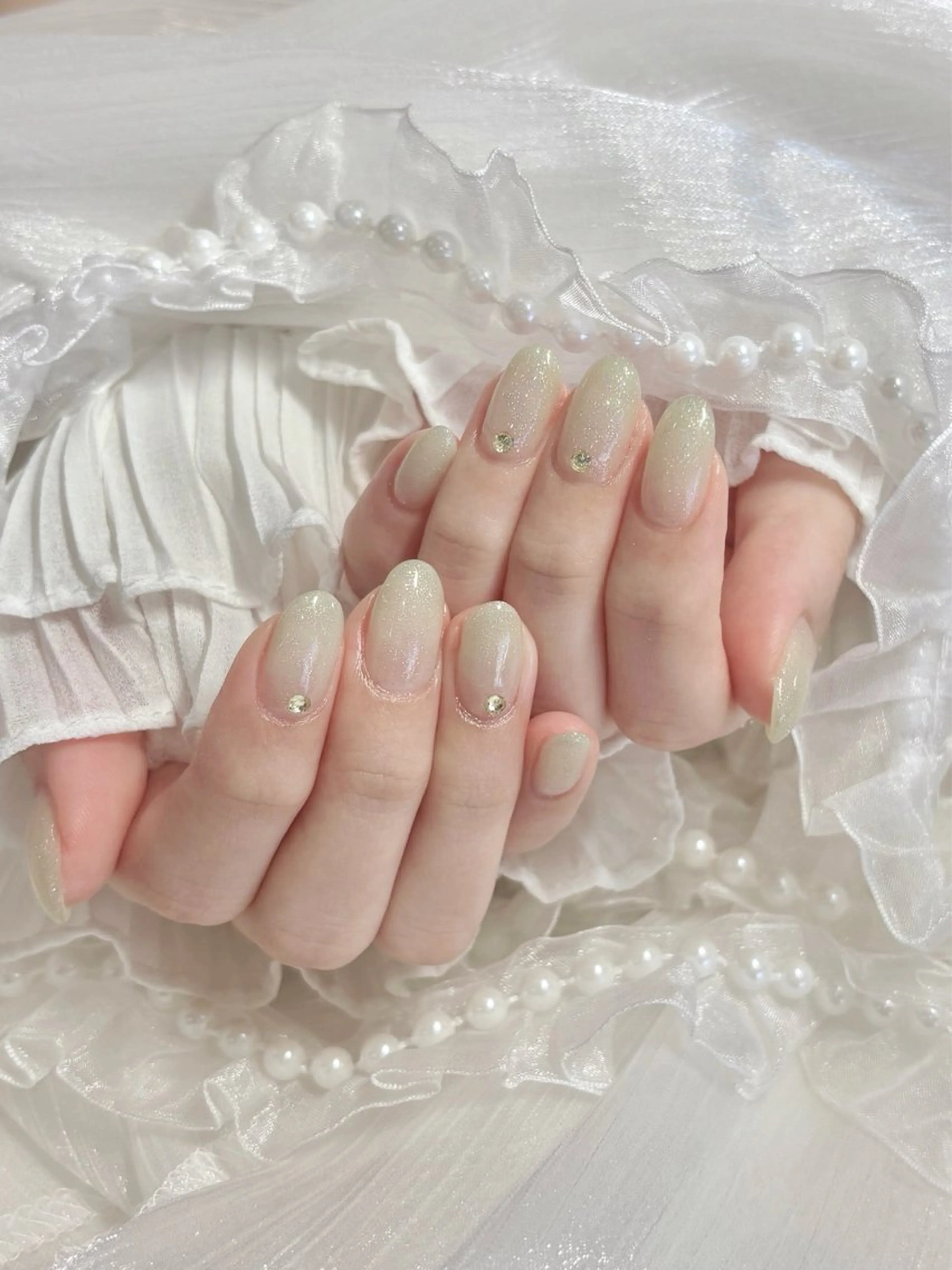 ネイル グラデーション ラメ(グリッター) ラメグラデーション ハンドネイル FLY Nail Salonのネイルデザイン