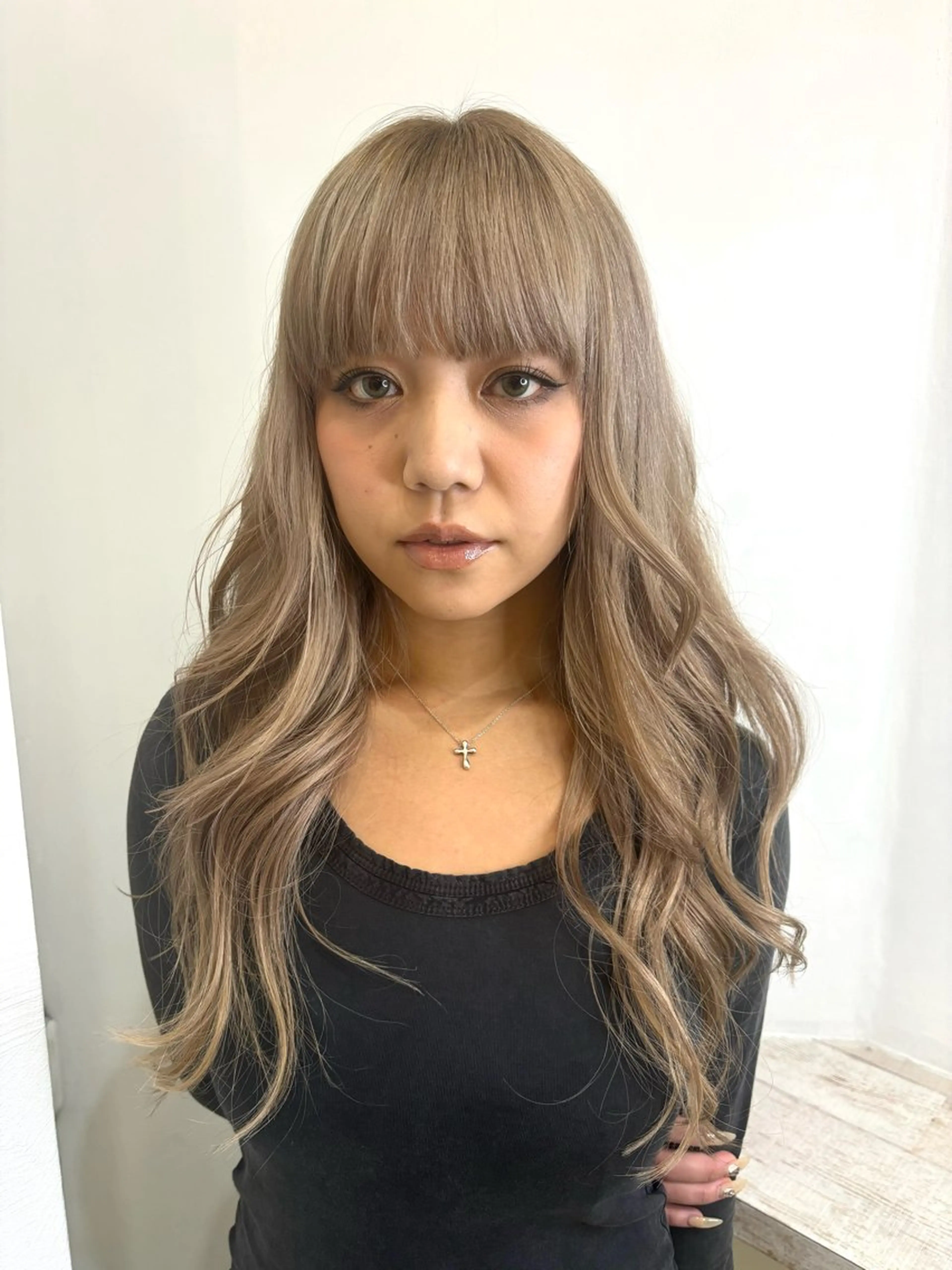 ロング カラー MEYHAIR/CURLYS所属・IO/ブリーチカラー /メンズヘアのヘアスタイル