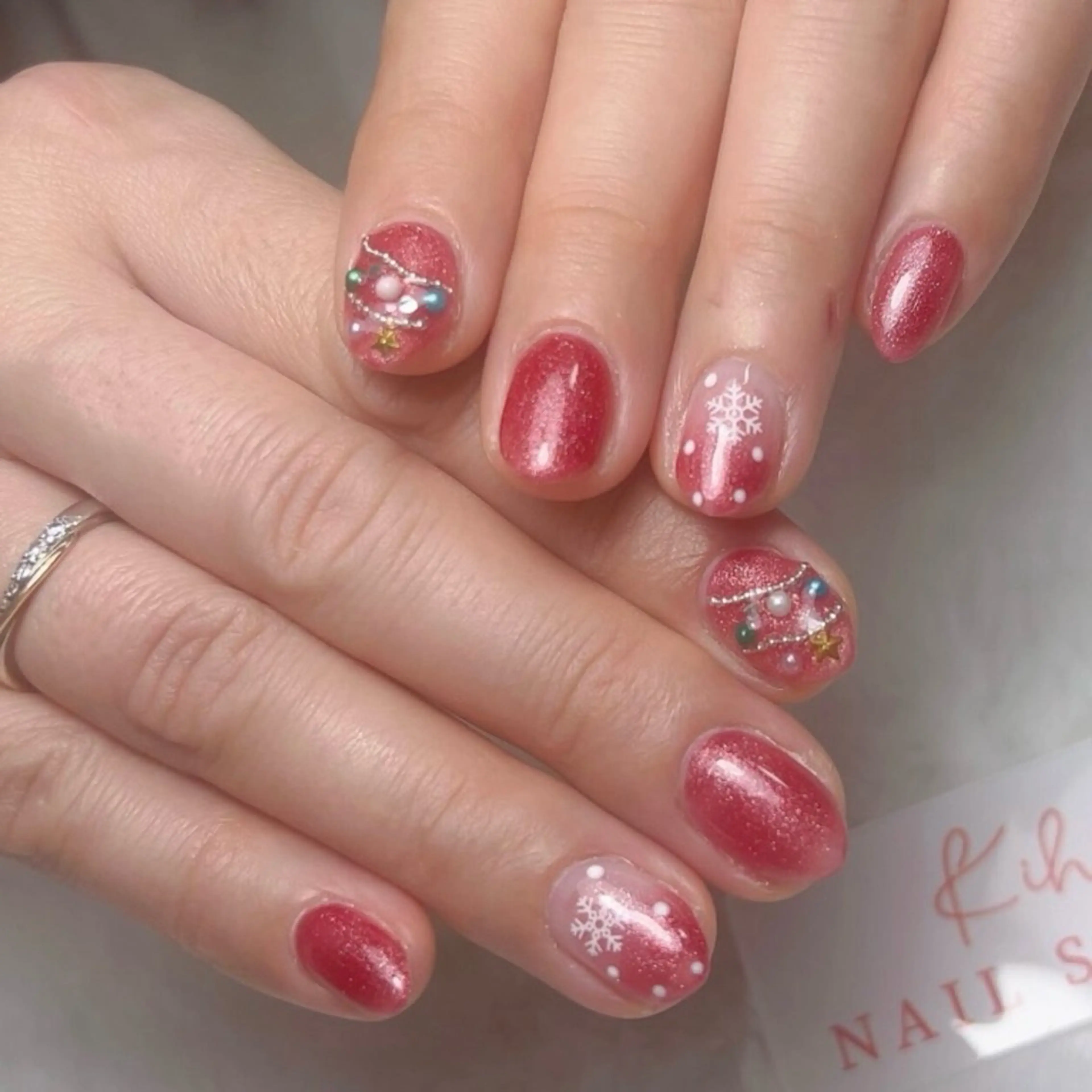 ネイル アートネイル フレンチネイル ジェルネイル グラデーション 韓国ネイル ハンドネイル 久保田 マリコのネイルデザイン