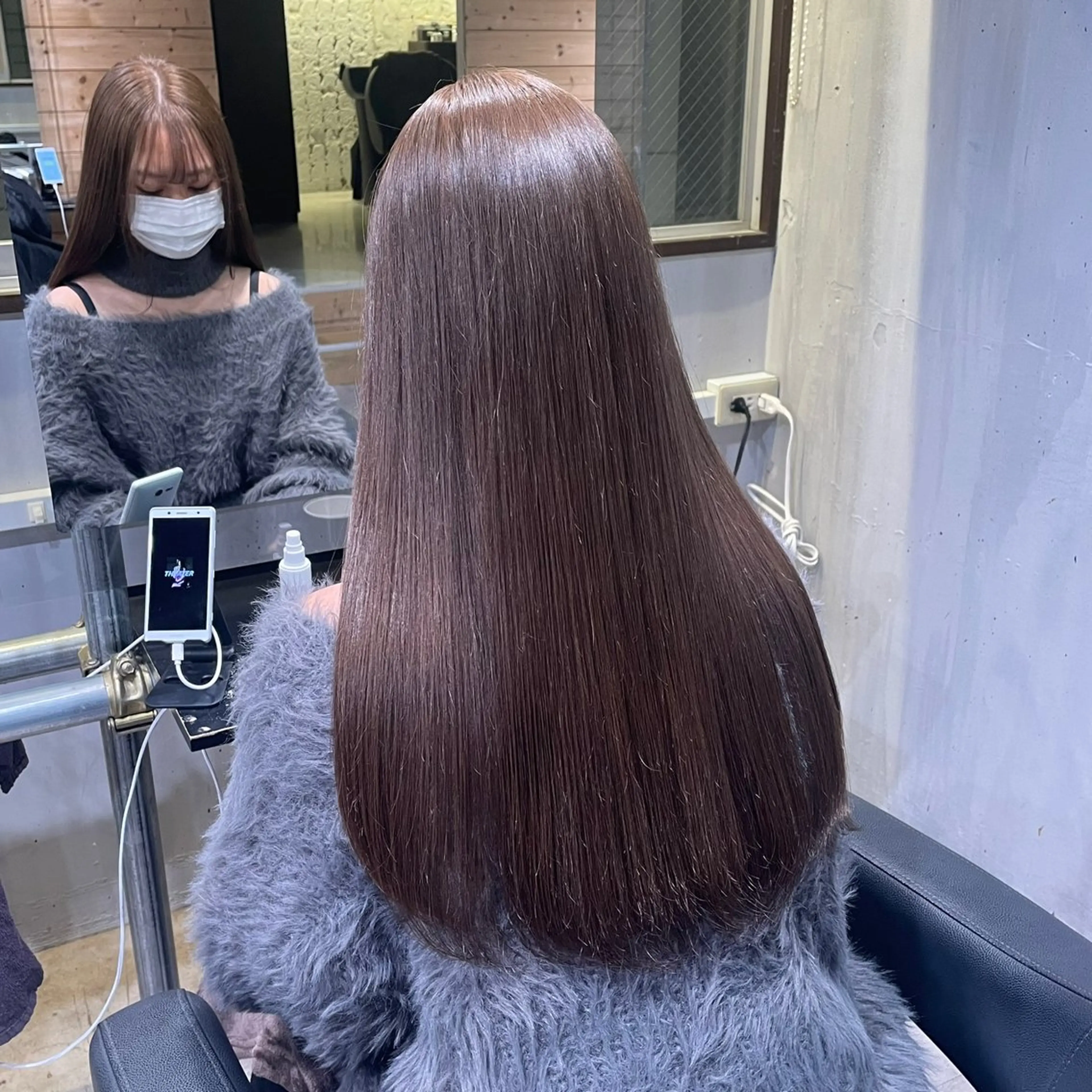 ロング ロング ヘアカラー トリートメント 盛れる暖色🎀ガーリ ーヘア🎀きっかのヘアスタイル