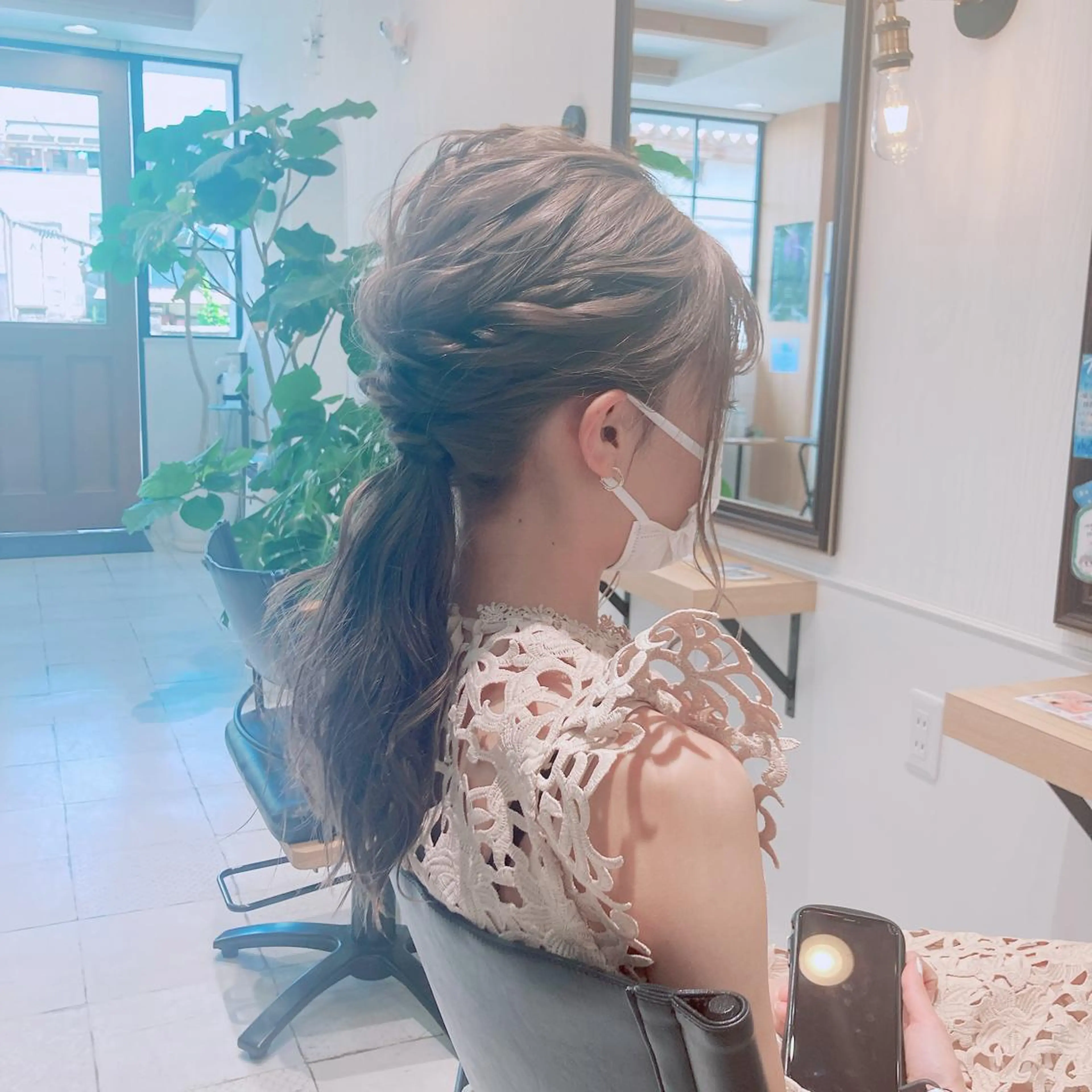 ヘアアレンジ ヘアセット 神田 菜々子のヘアスタイル