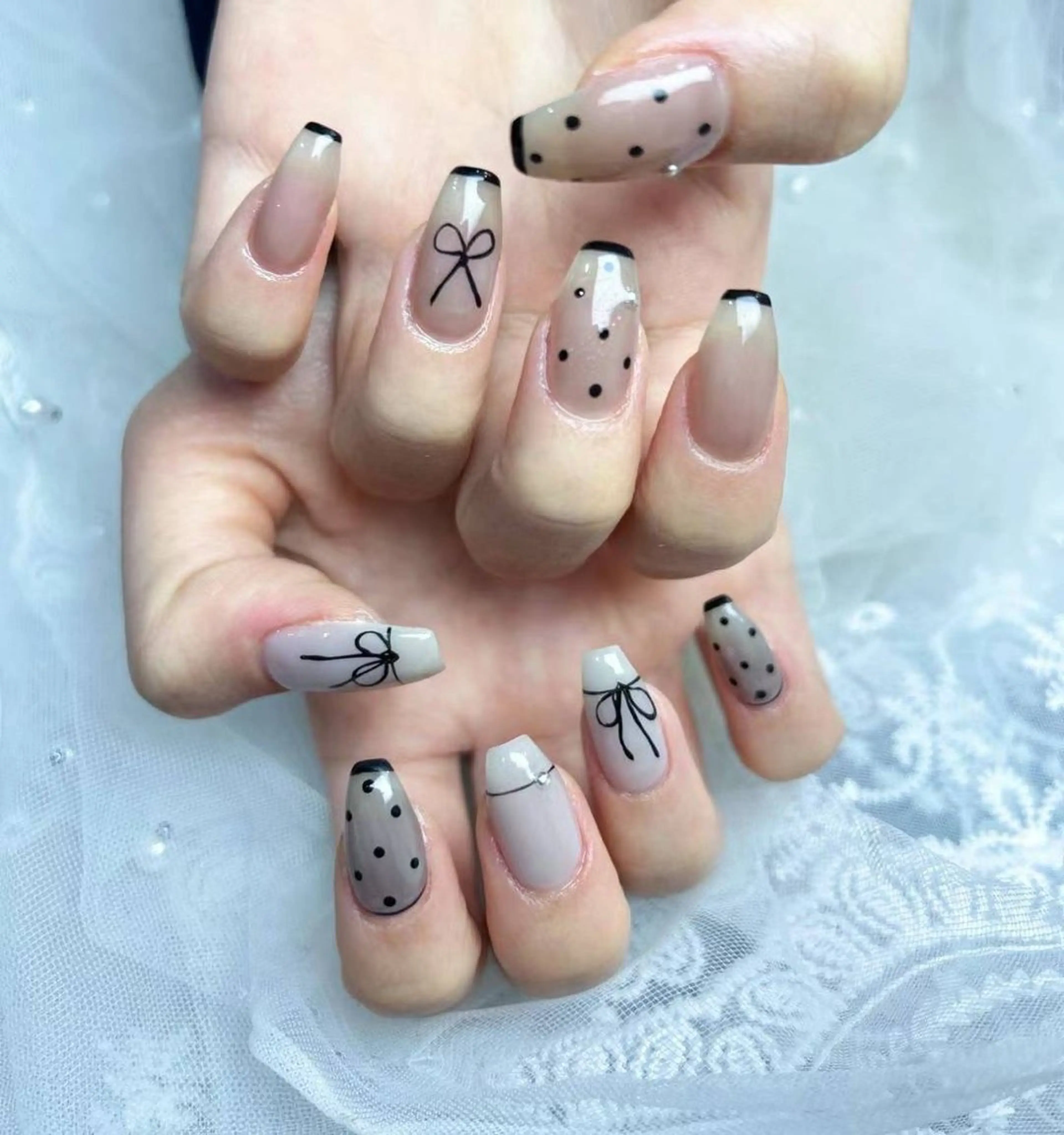 ネイル アートネイル フラワーネイル フットネイル ジェルネイル マグネットネイル Babarla Nailのネイルデザイン