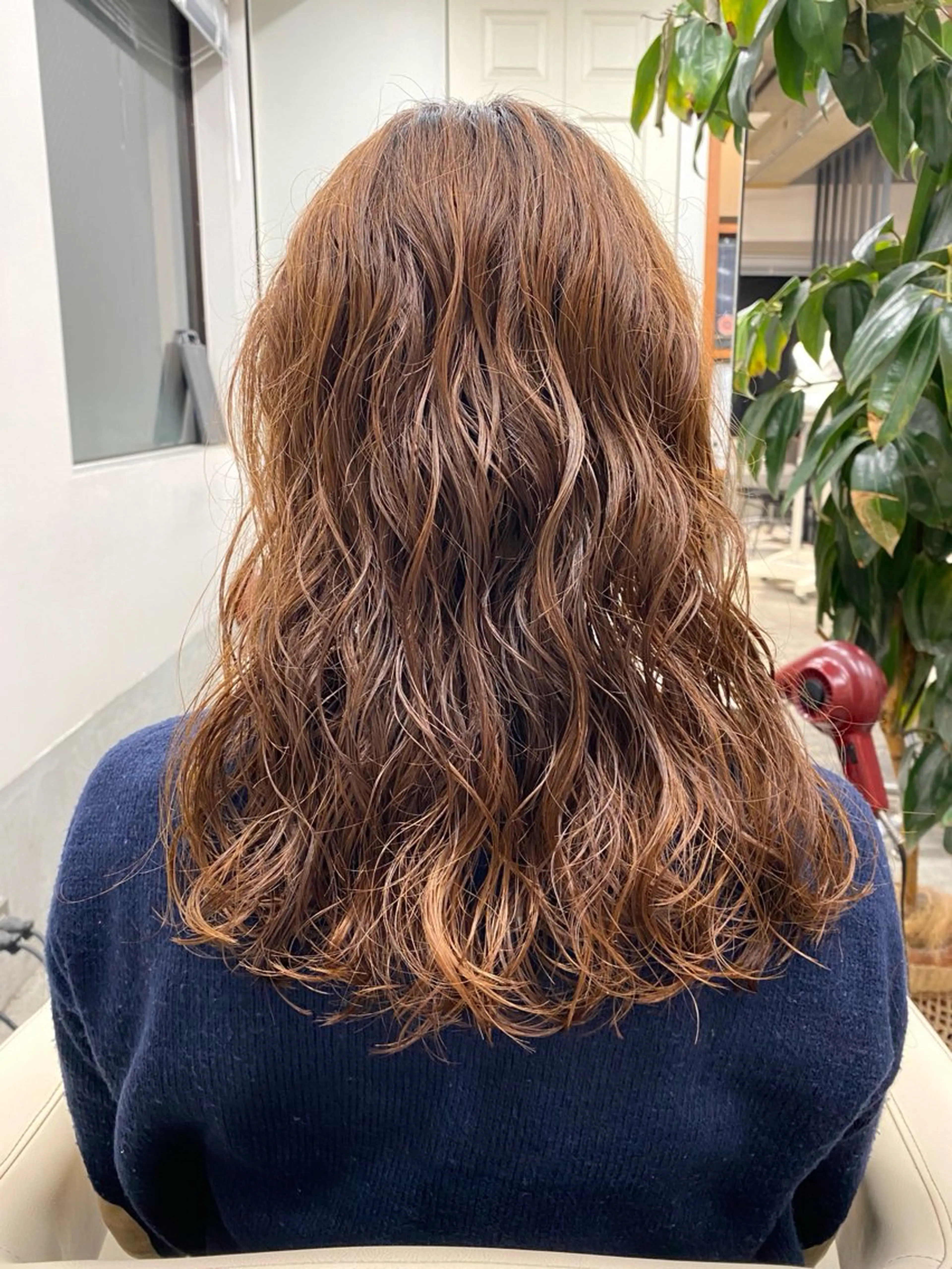セミロング 無料パーマモデル募集 Kuon☀️ྀིのヘアスタイル