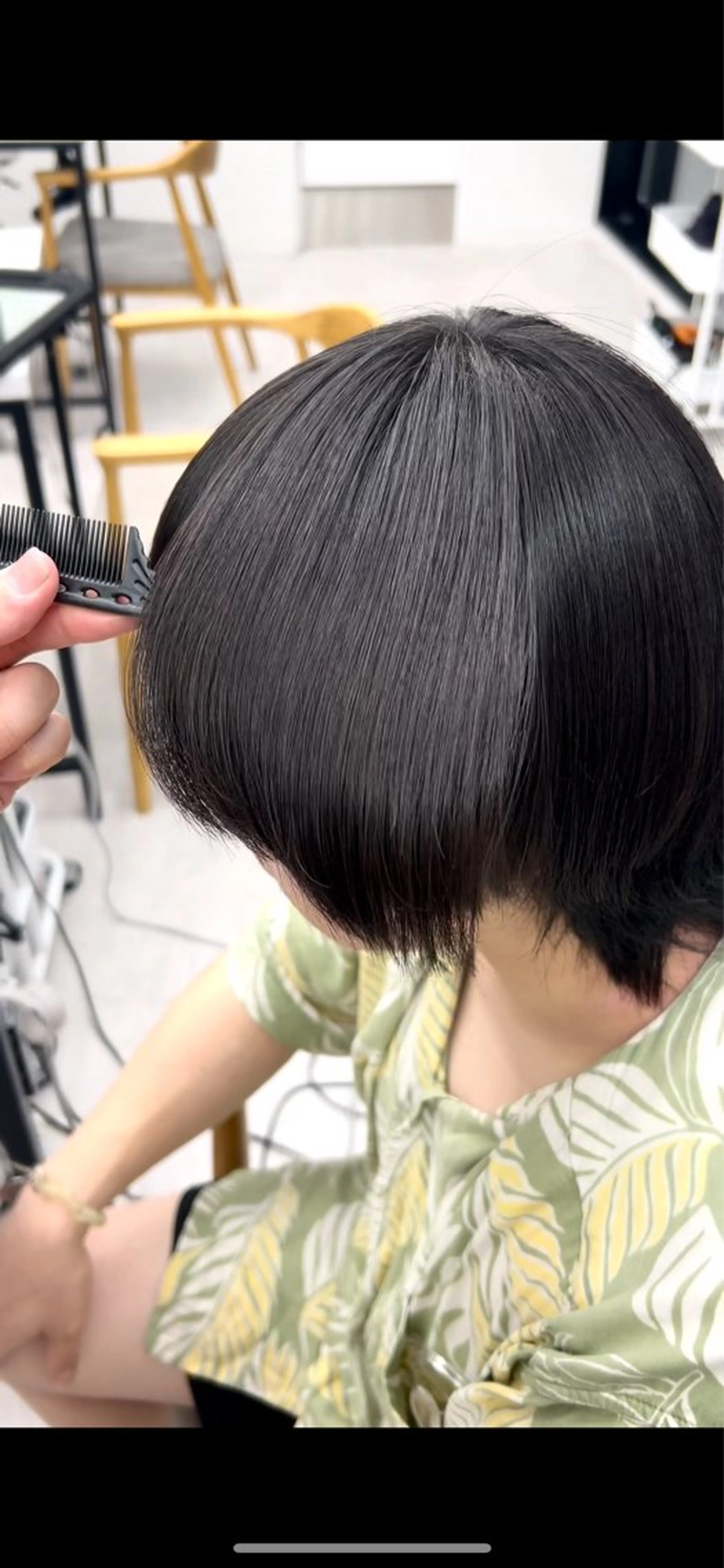 メンズ 縮毛矯正 似合わせカット🎀/ カラー🫧/まどのヘアスタイル