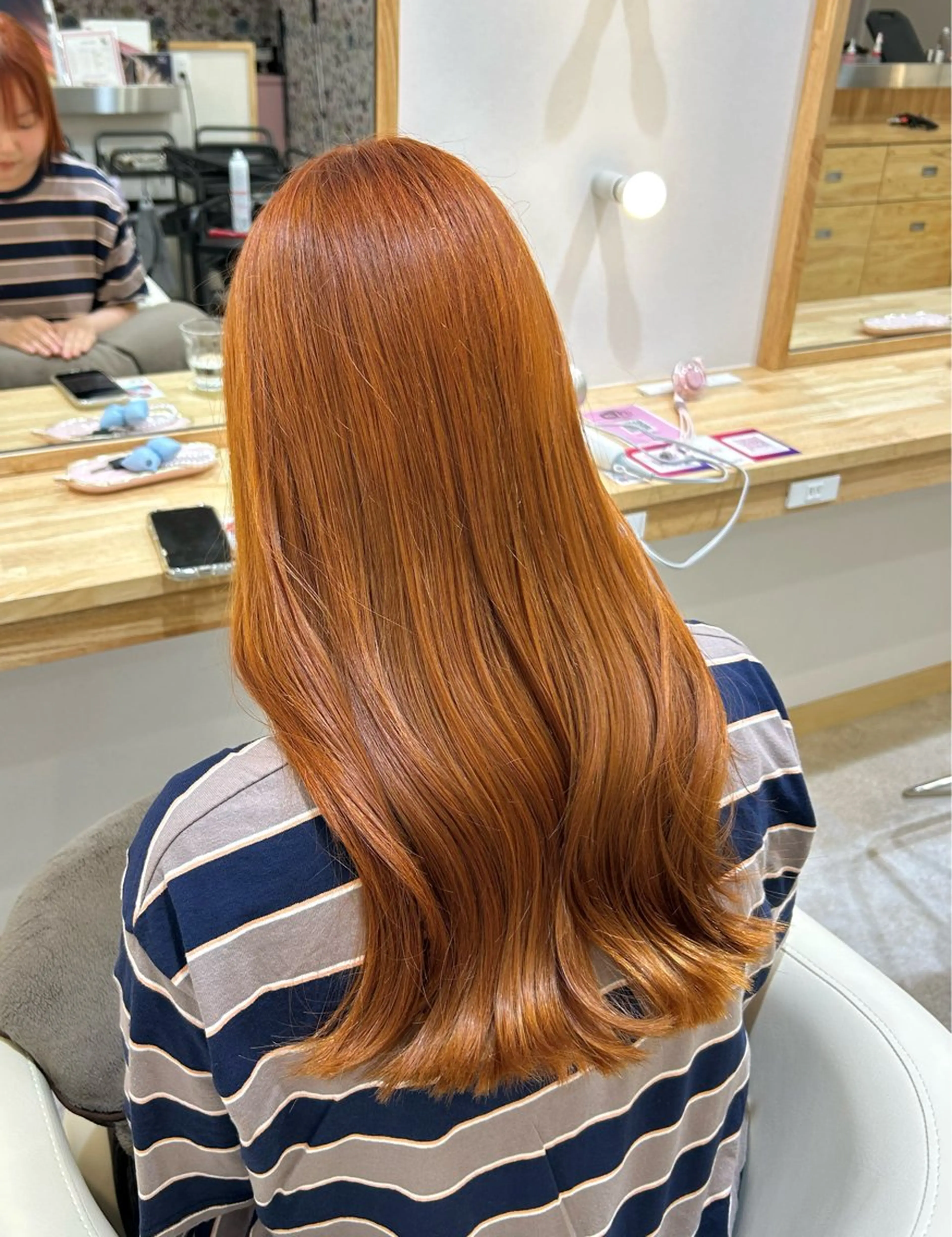 ロング ヘアカラー 🩷愛咲🩷レイヤー /透明感カラーのヘアスタイル