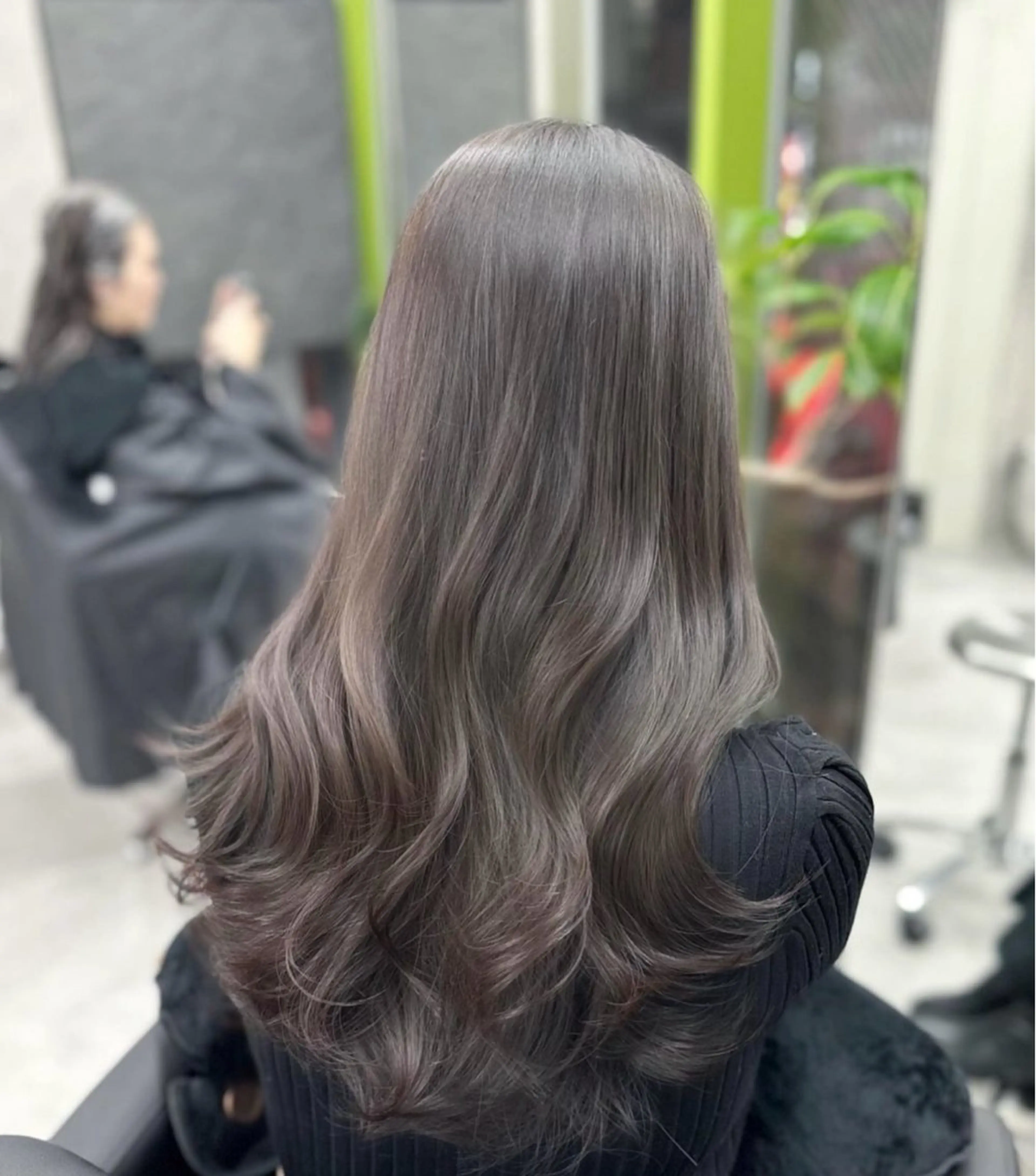 ロング カラー 透明感カラー ロング カット ヘアカラー 堀江/透明感 ベージュ/白川幸太のヘアスタイル