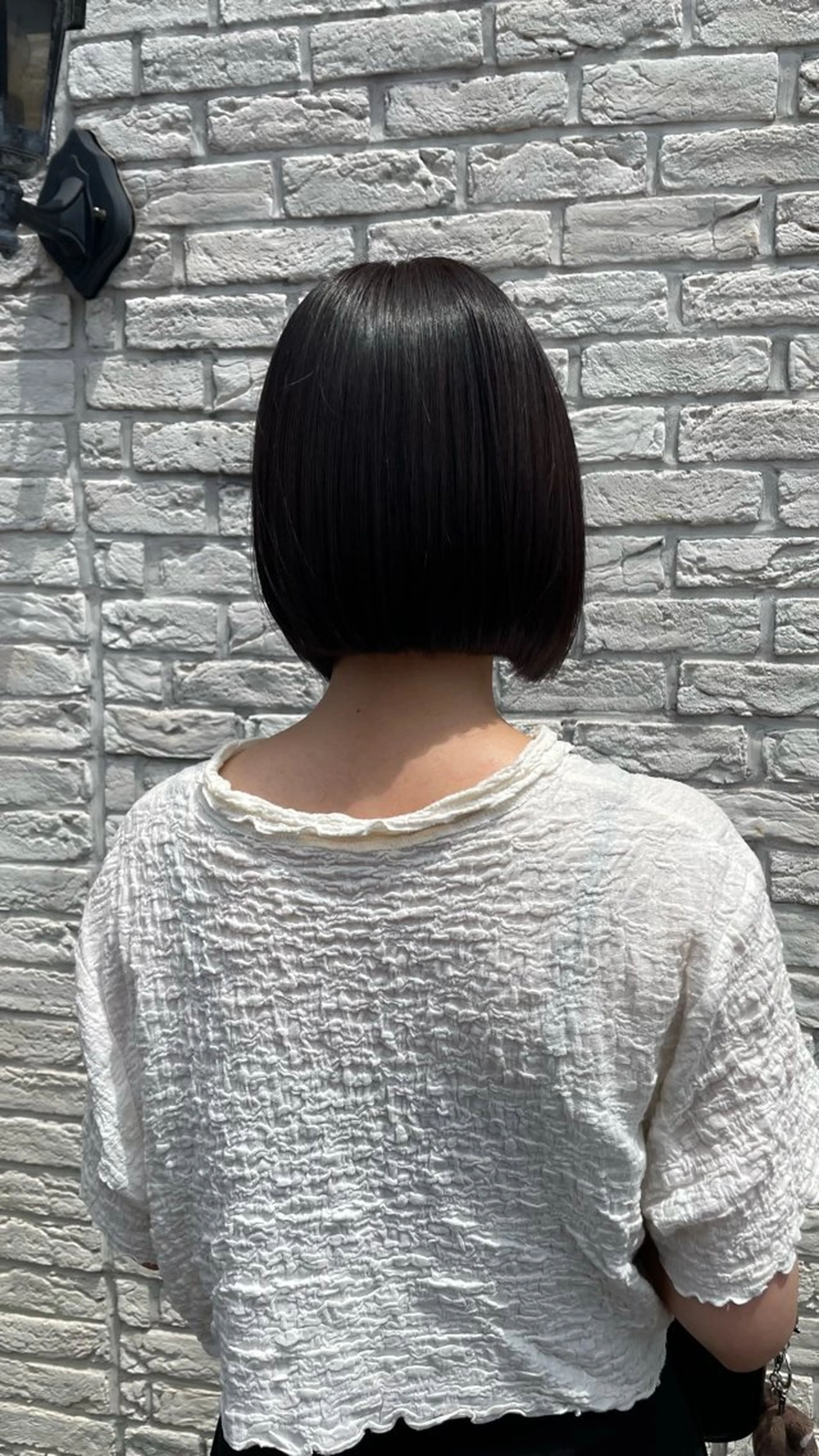 ショート カラー 透明感カラー ボブ カット ヘアカラー トリートメント bellescheveux所属・deux💎 阿部羽玖のヘアスタイル