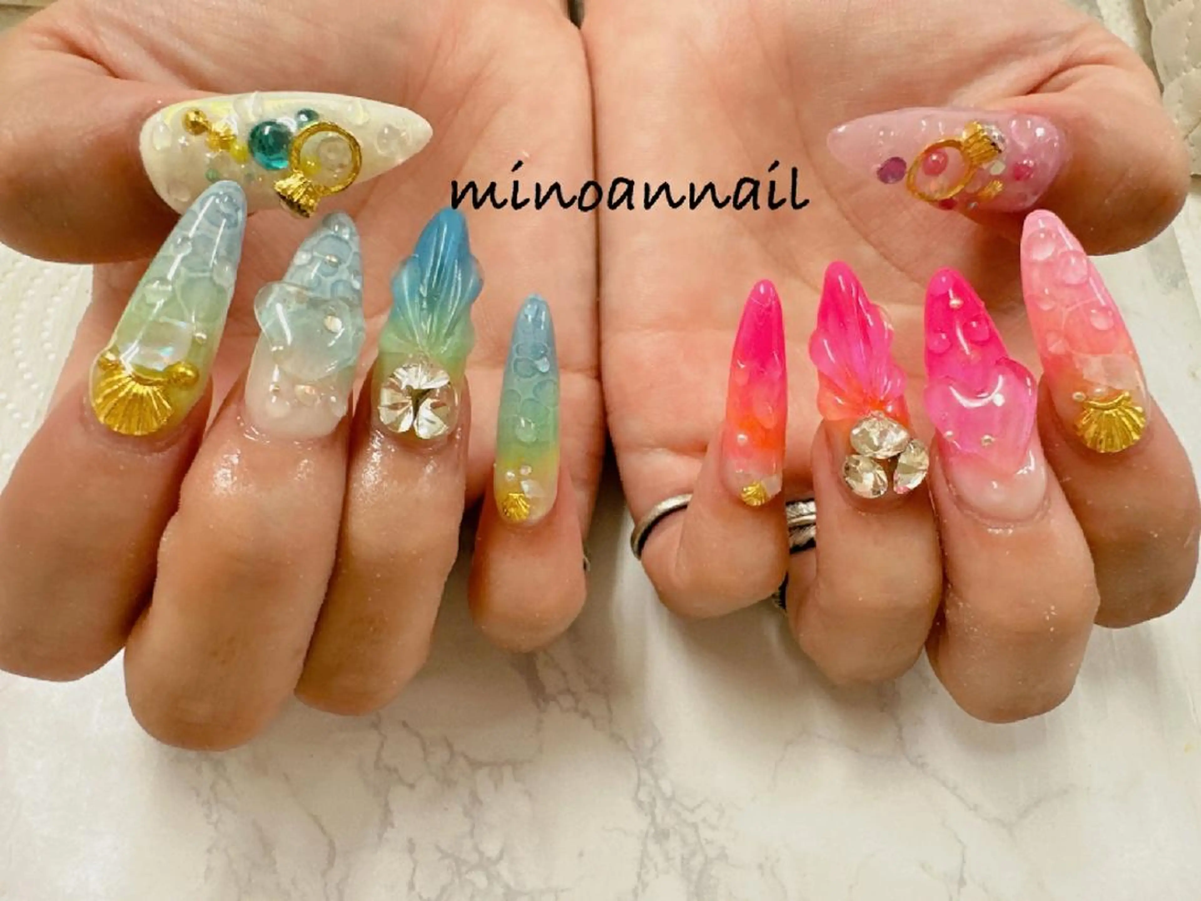 ネイル ❤minoannai メトロポリタン前店のネイルデザイン