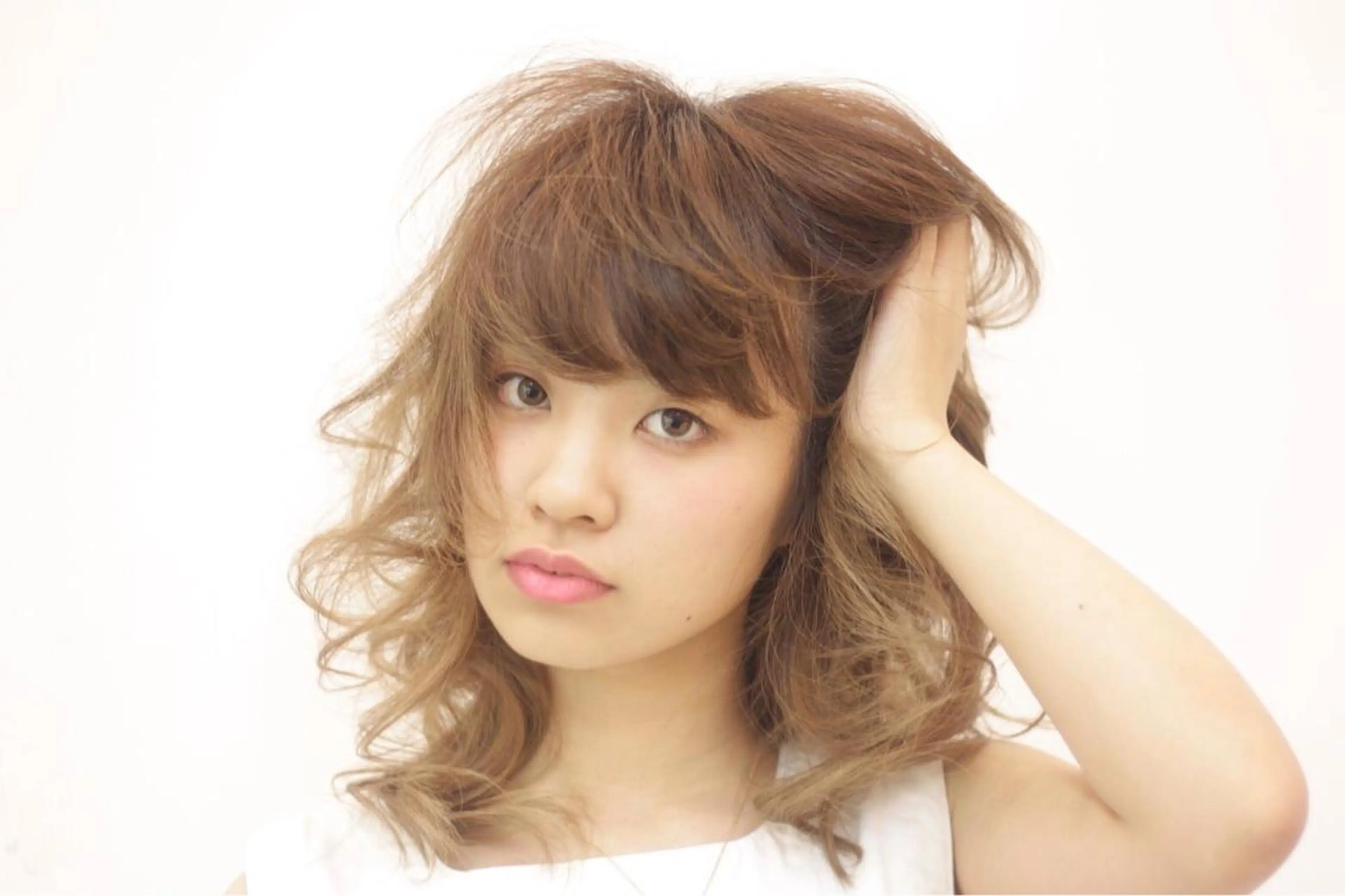 セミロング カラー ✂︎中山竜哉✂︎ 川崎スタイリストのヘアスタイル