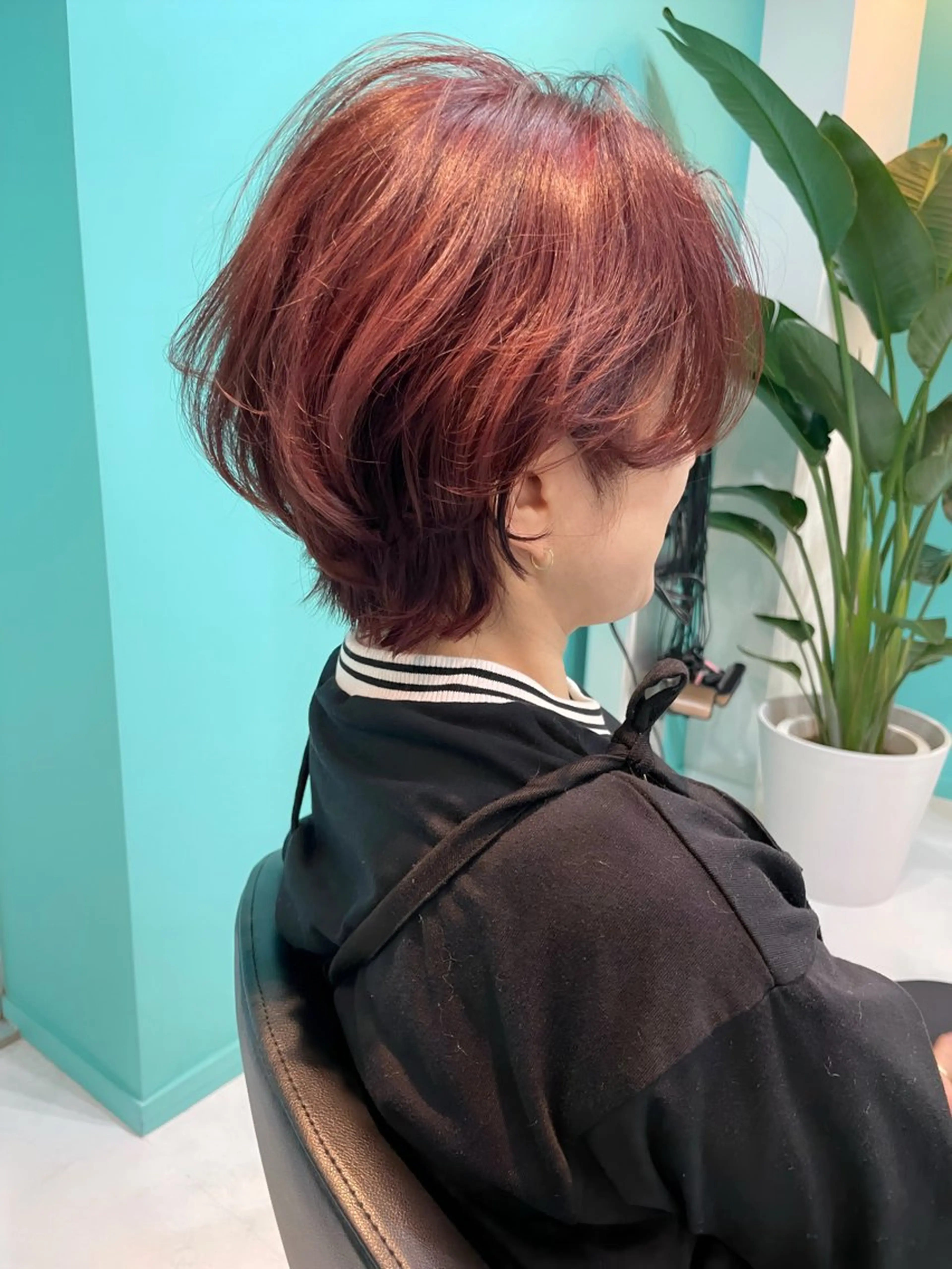 ショート カラー プルエクステ ブリーチ ボブ エクステ ショートヘア 💫ダブルカラー💫 池袋西口・泡渕✂️のヘアスタイル