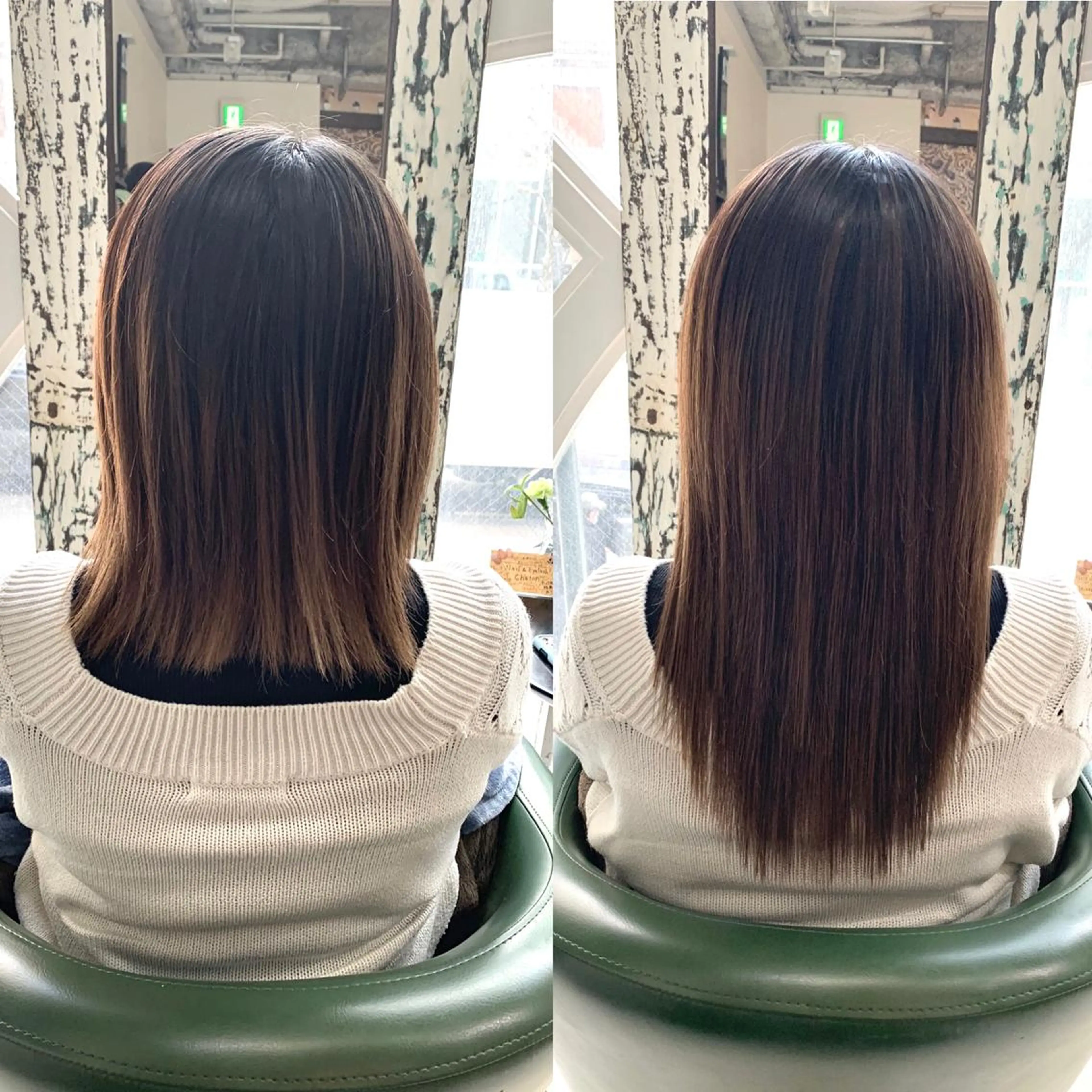 ミディアム Orque 伊藤丈晴のヘアスタイル