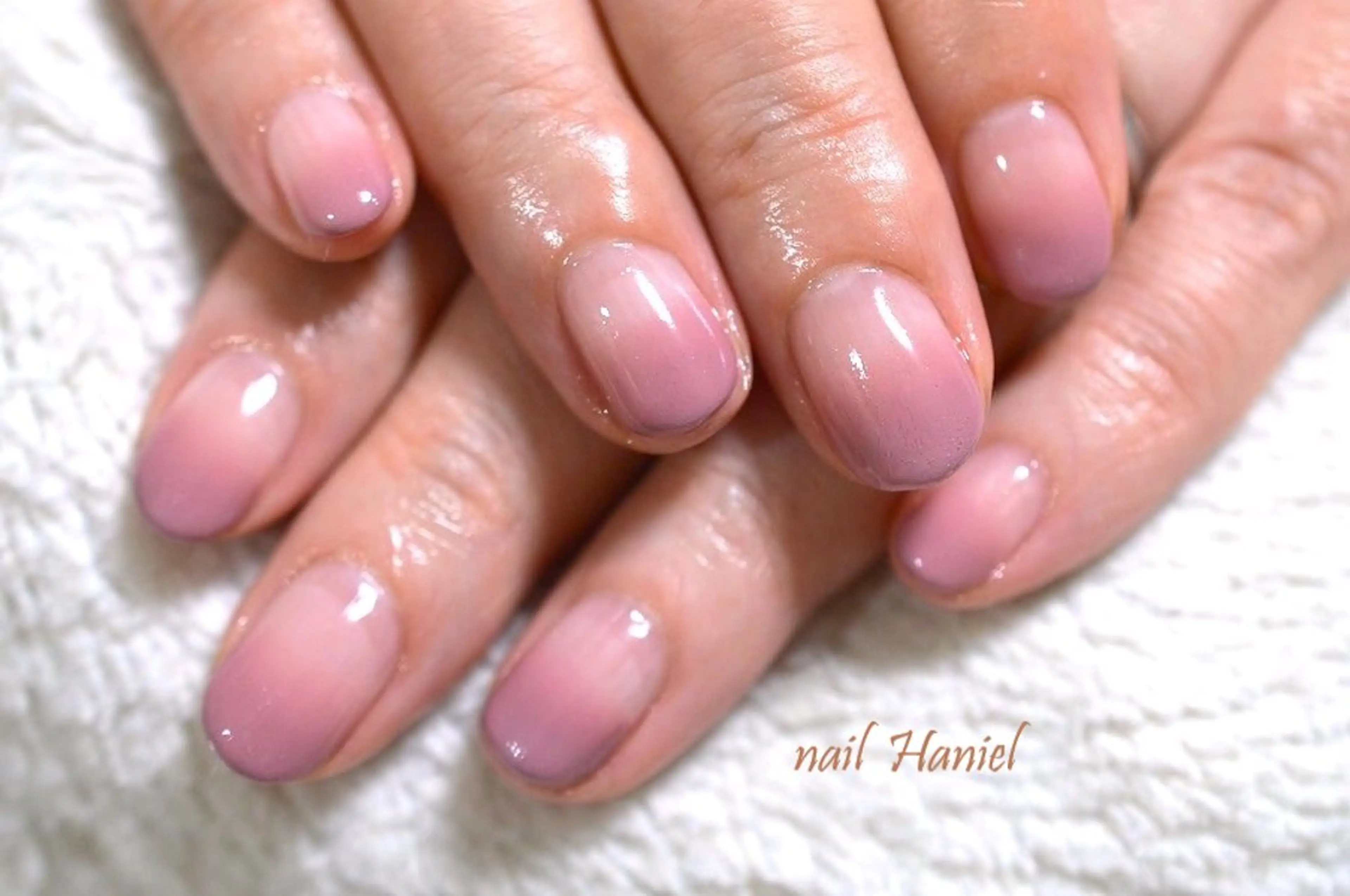 ネイル アートネイル ジェルネイル オフィスネイル ワンカラーネイル パラジェル nail Haniel所属・半蔵門サロンハニエル 魅神 ちよのネイルデザイン