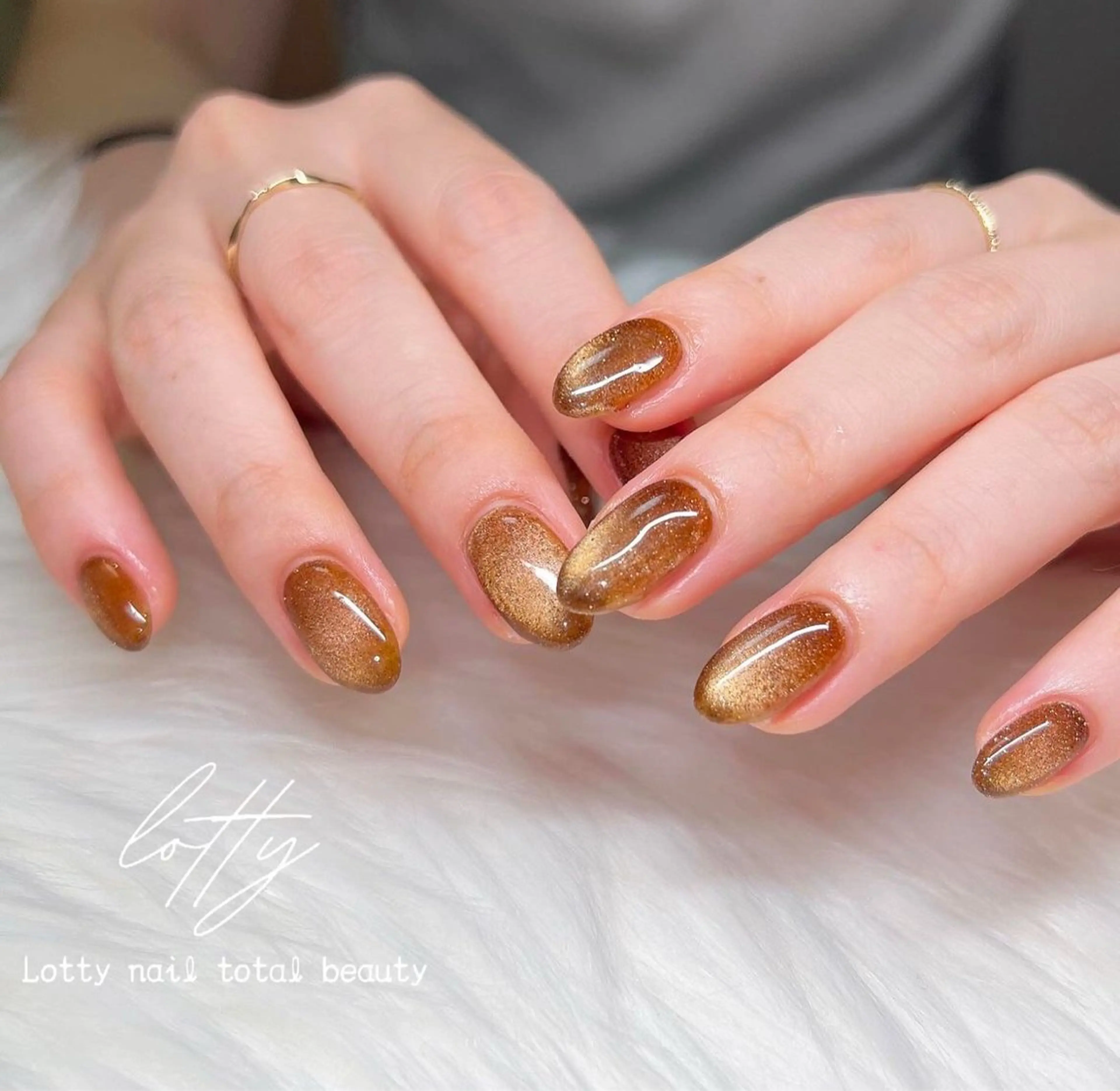 ネイル マグネットネイル yuzu by lottyのネイルデザイン