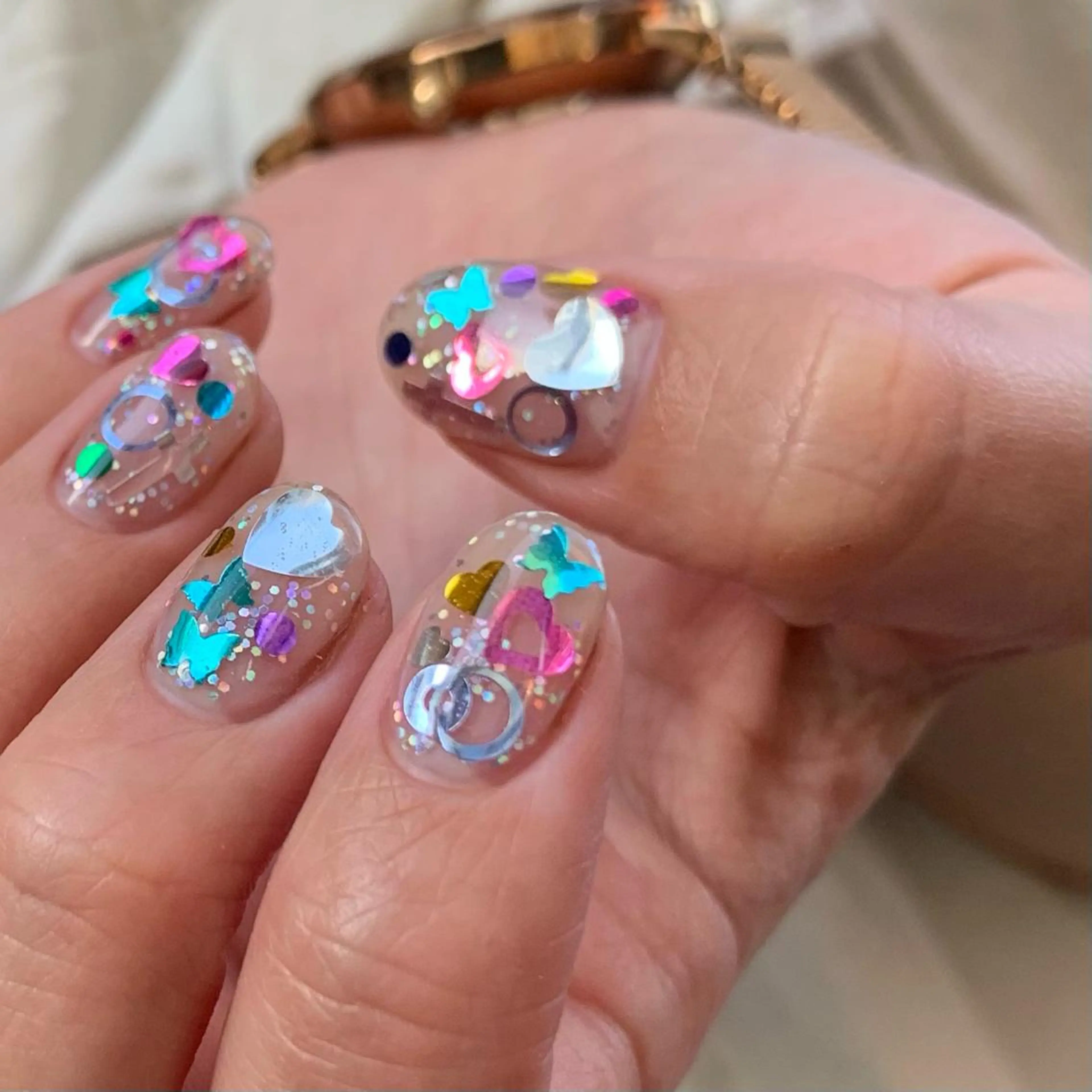 ネイル kana/モード ・グランジ໒꒱のネイルデザイン