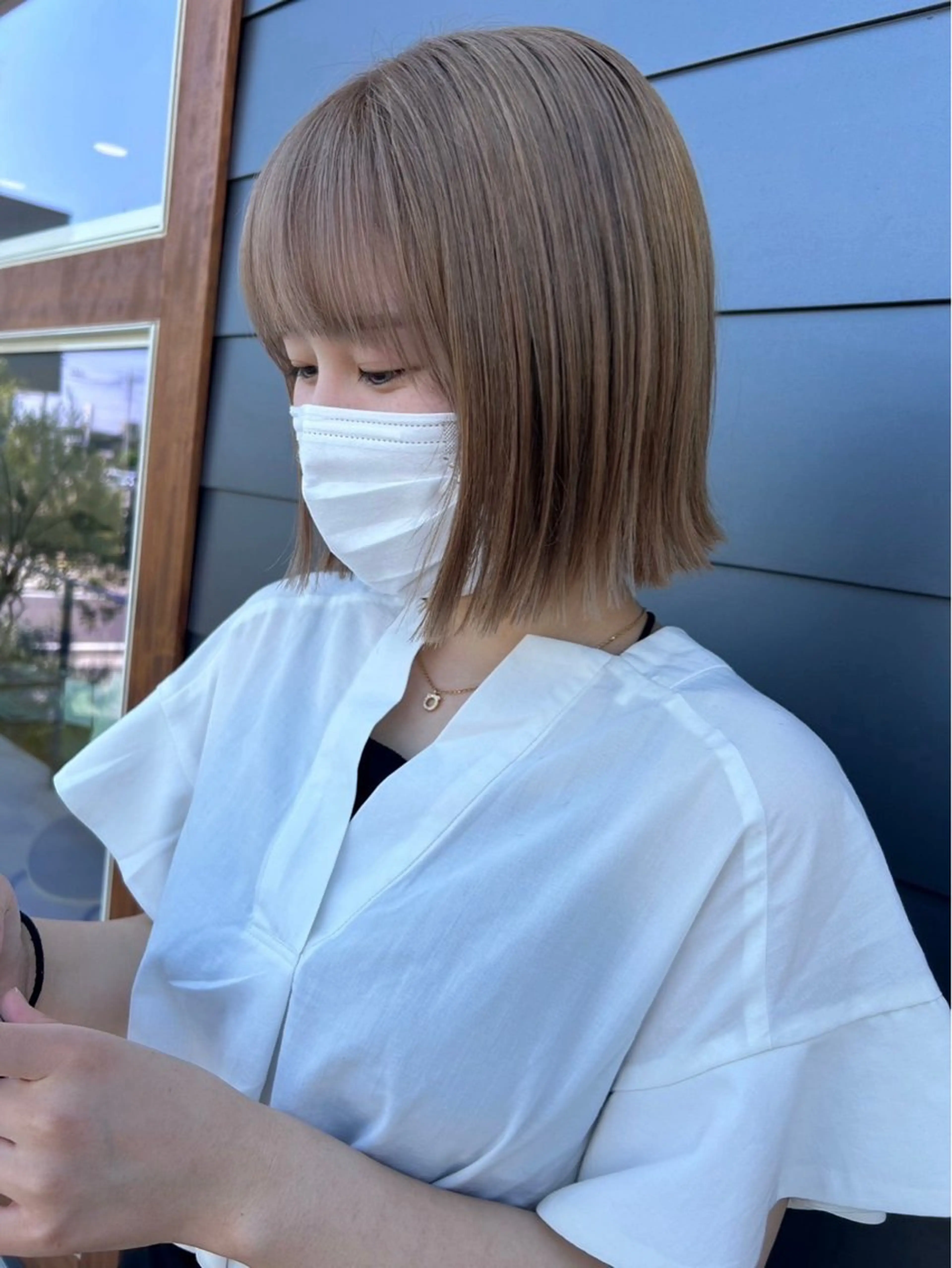 カラー 透明感カラー ハイトーンカラー emusalon前橋川原店所属・松井 悠希のヘアスタイル