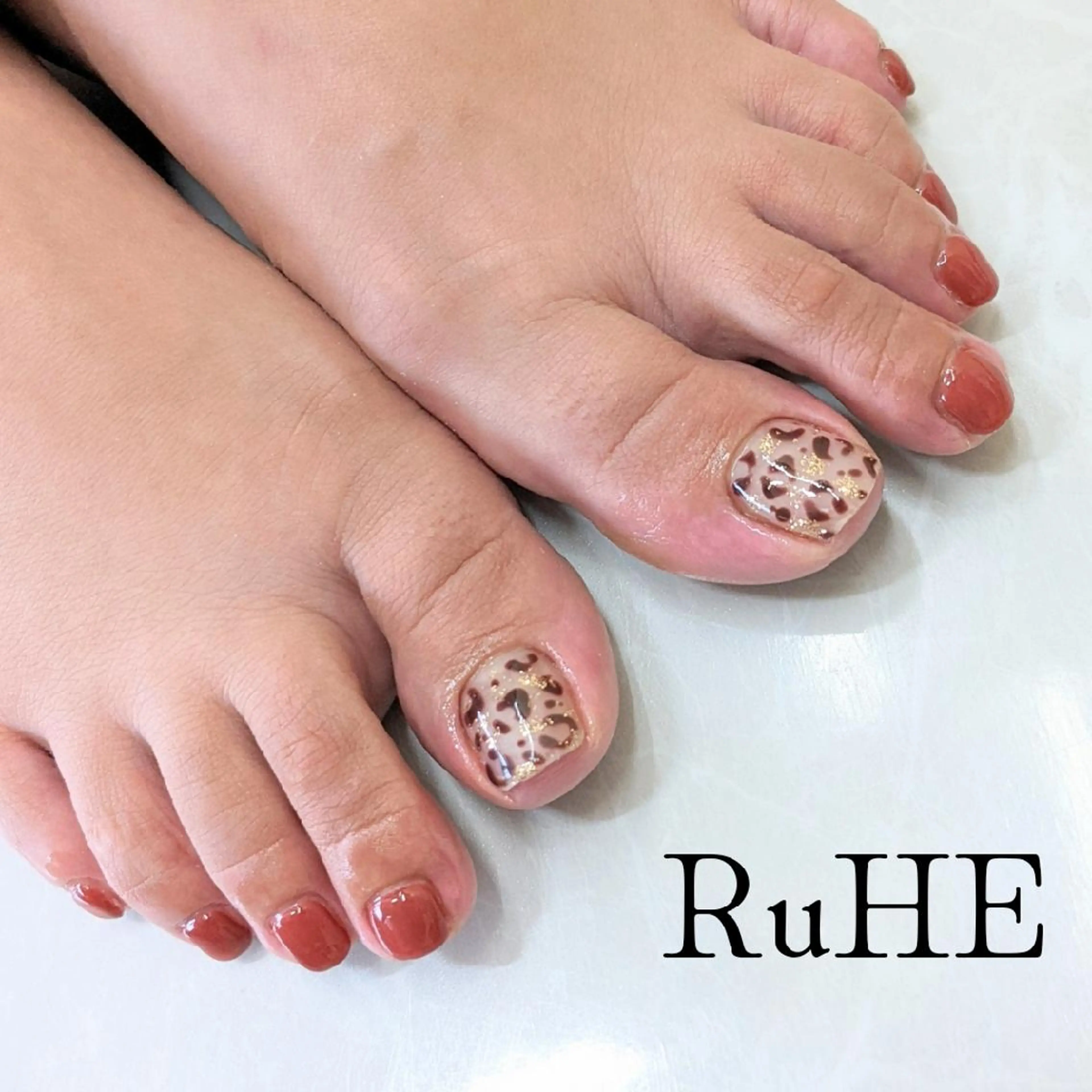 ネイル アートネイル フットネイル RuHE （BB nail)のネイルデザイン
