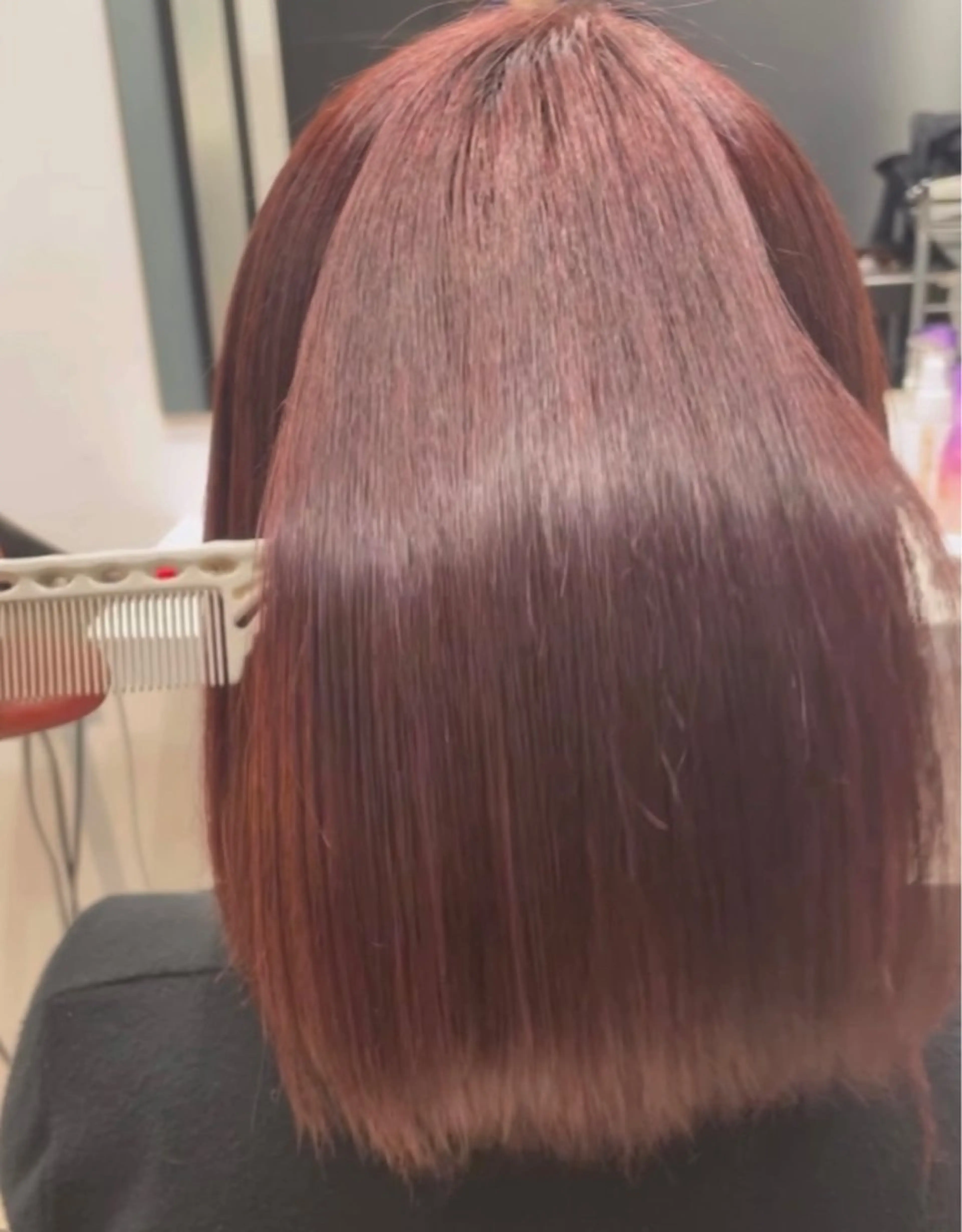 ショート カラー ブリーチ 縮毛矯正 カット ヘアカラー 縮毛矯正 トリートメント SALOWIN梅田　　サロウィン所属・美髪/縮毛矯正特化/ 髪質改善/KJのヘアスタイル