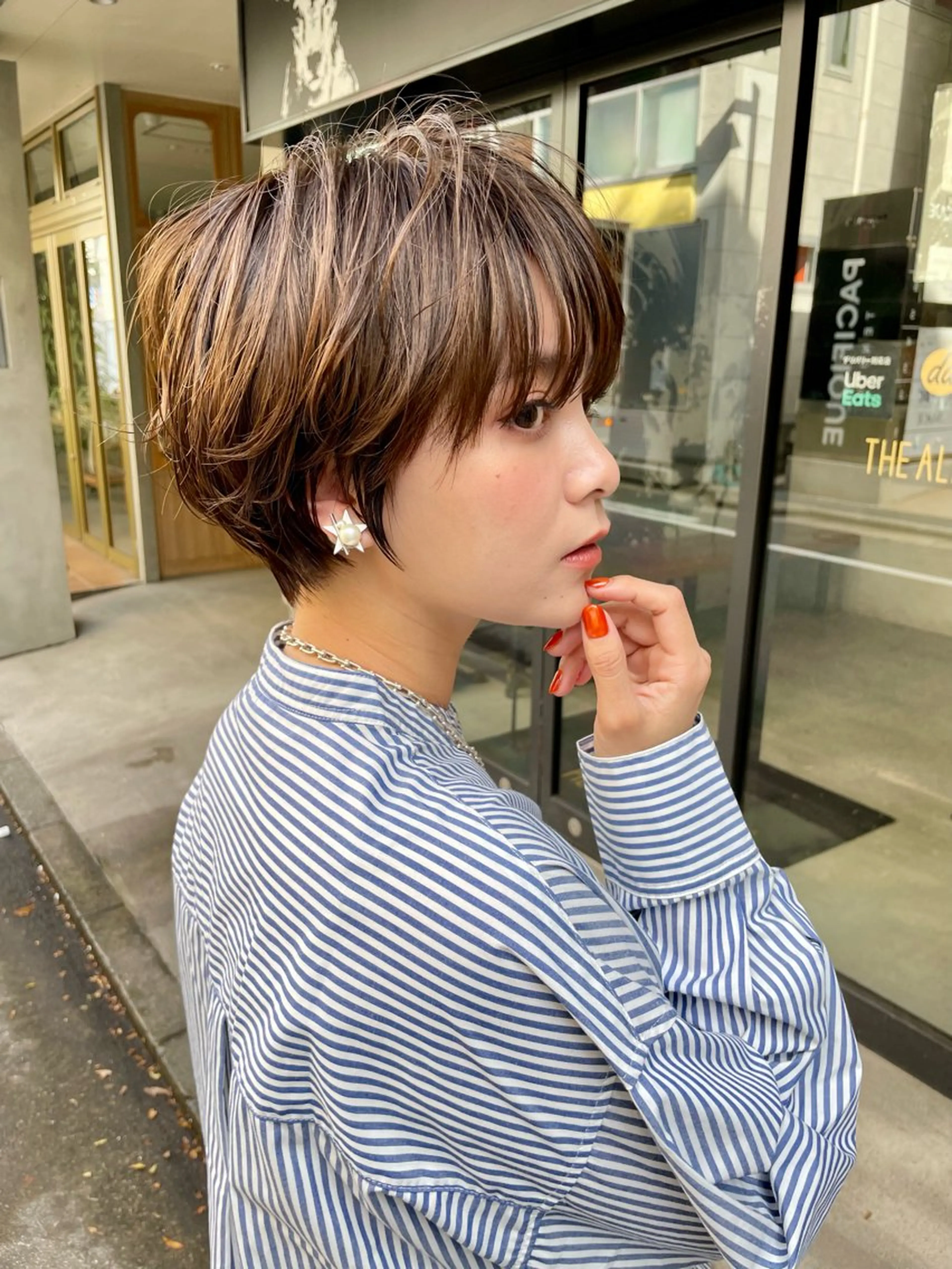 ショート 小池 功のヘアスタイル