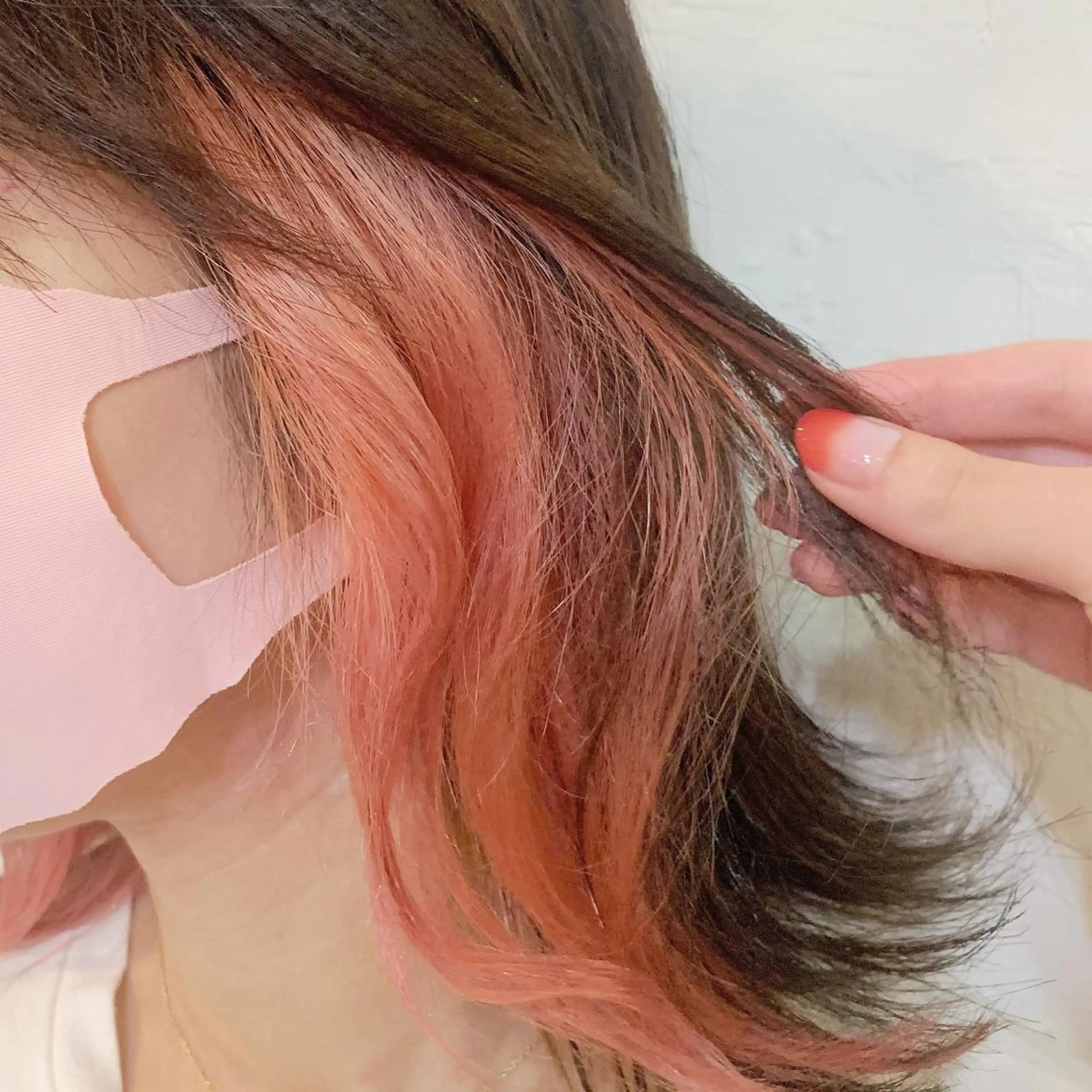 ミディアム number天王寺 スタイリストほたるのヘアスタイル