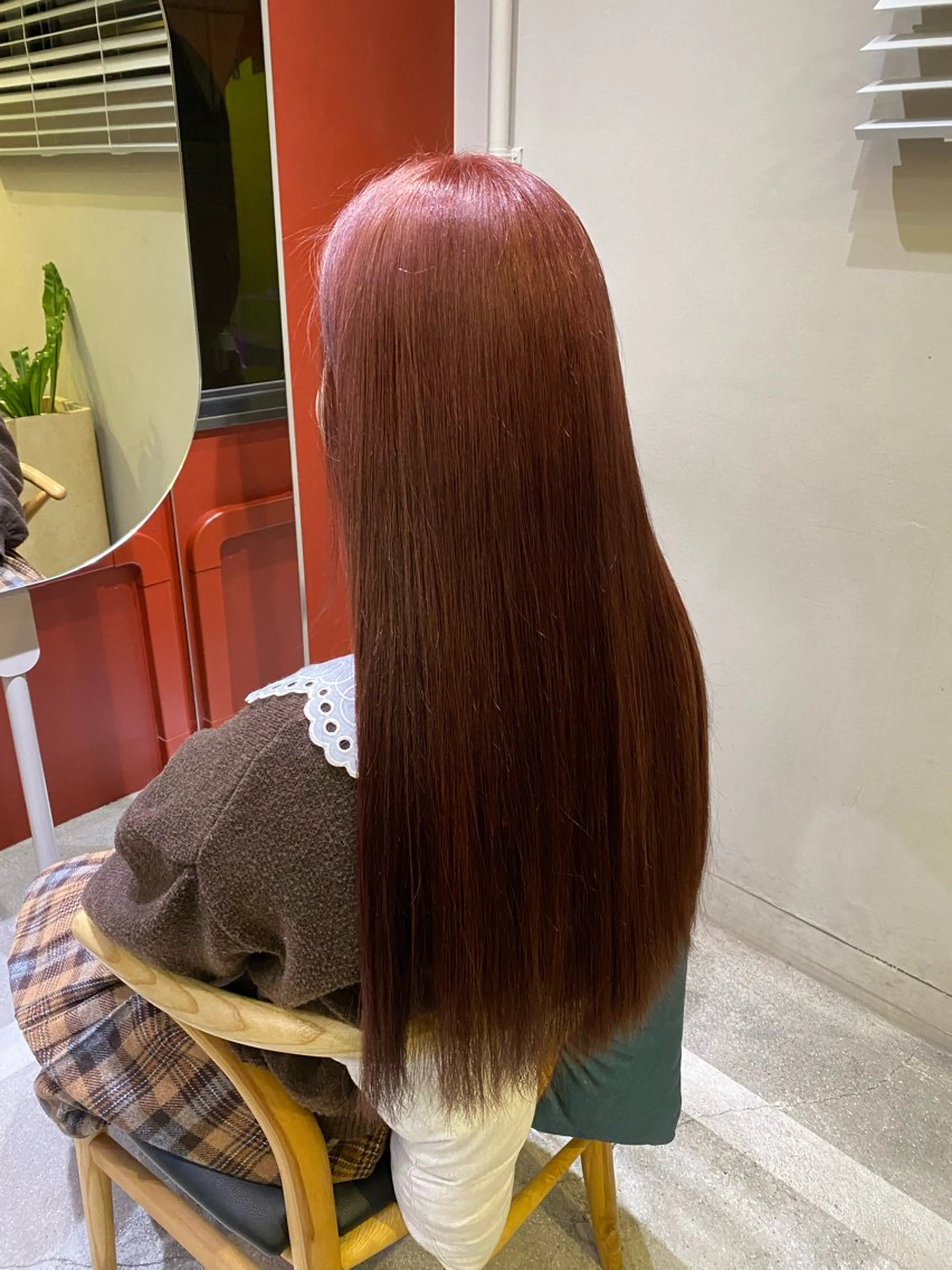 ロング カラー ブリーチ ブラウンカラー ピンクカラー ピンクブラウン 透明感×レイヤーカッ ト🌼kiraraのヘアスタイル